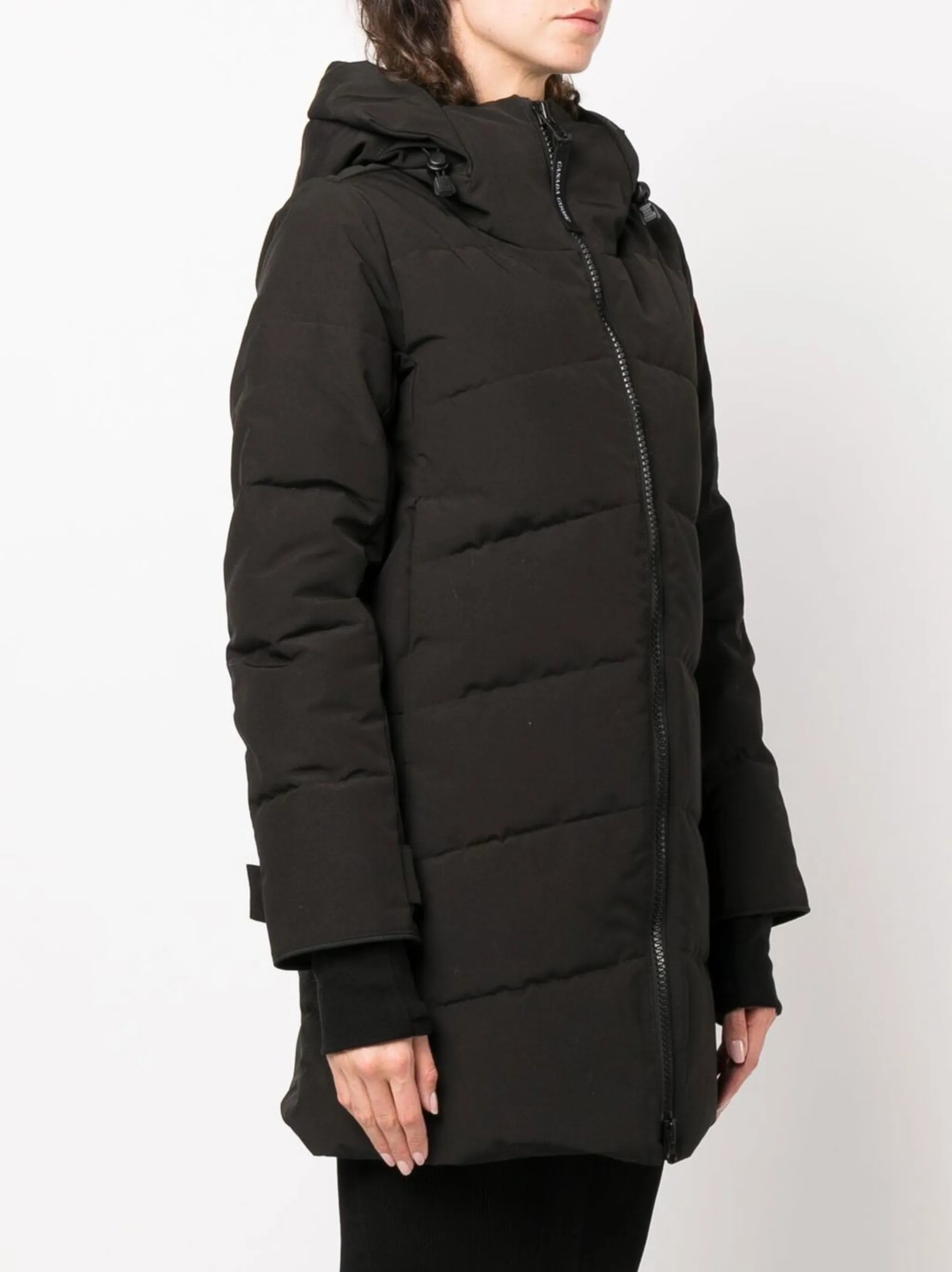 Merritt hooded parka coat