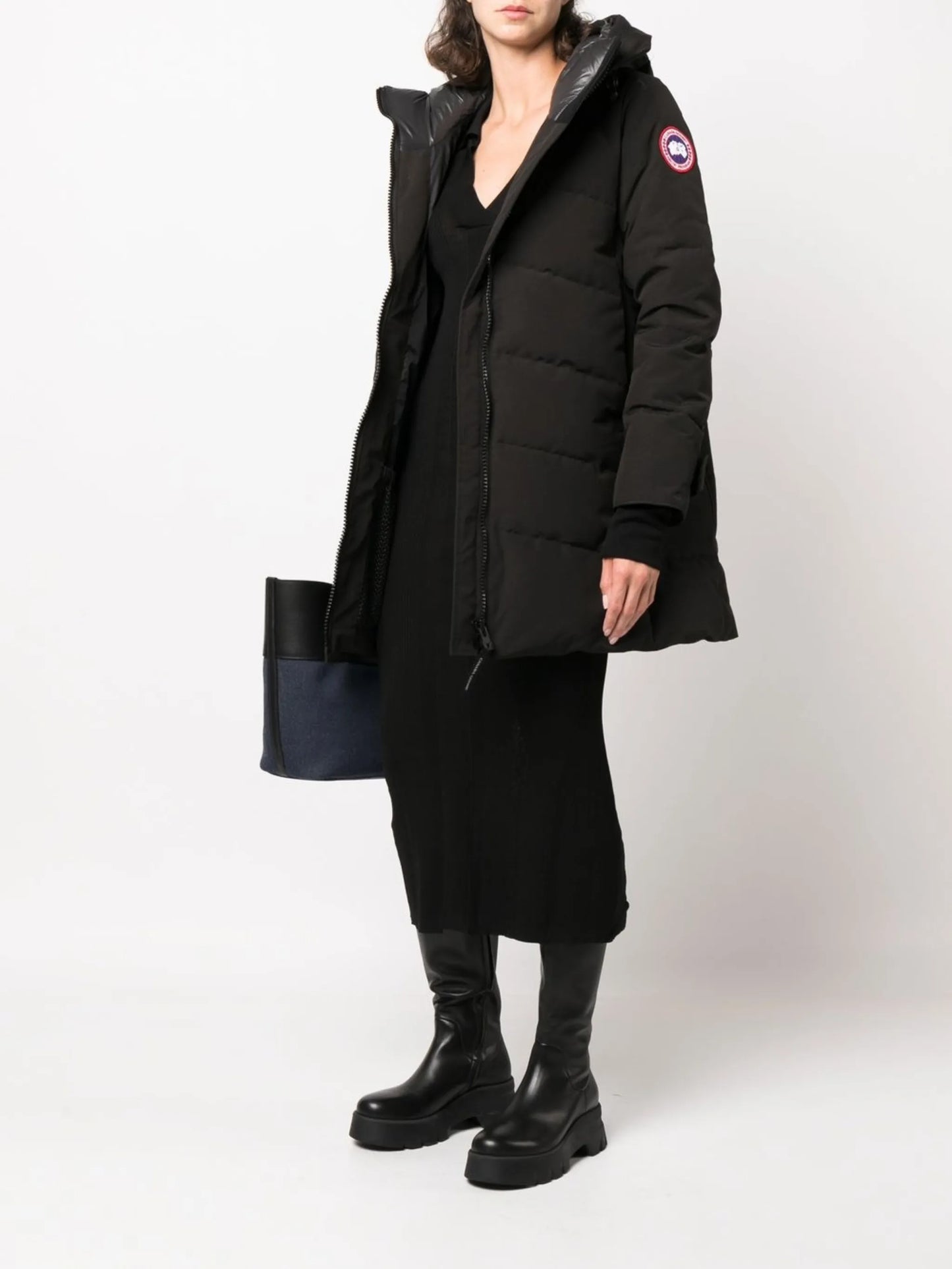 Merritt hooded parka coat
