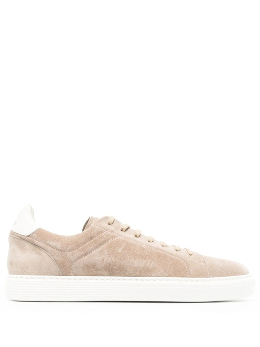 Tennis suede sneakers