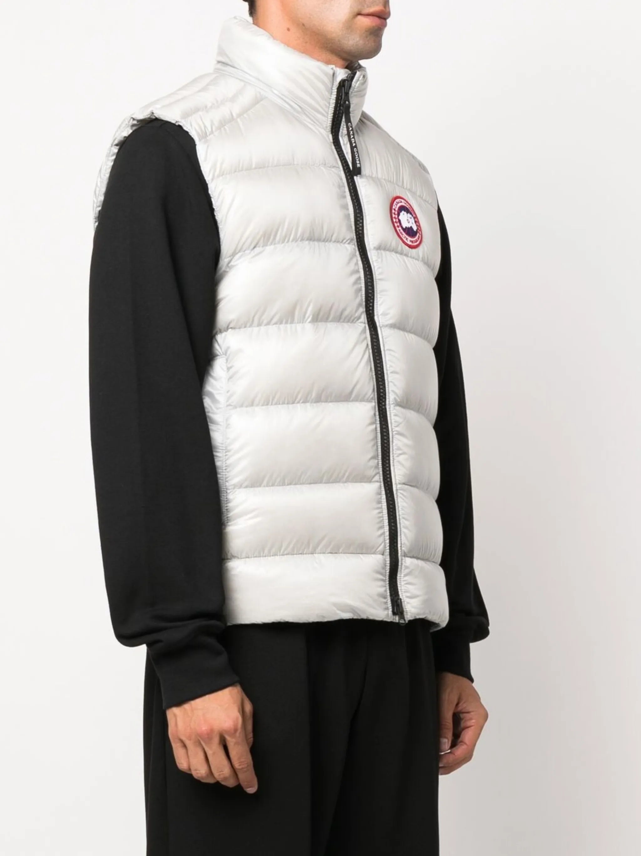 Crofton logo-patch padded gilet