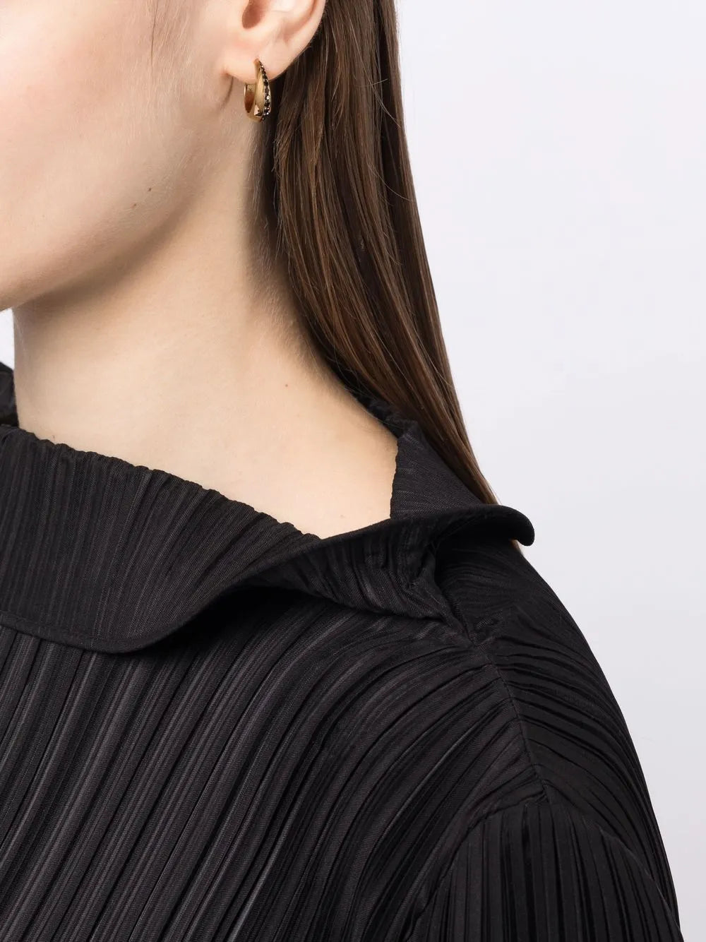 large Othello Crescent hoop earrings