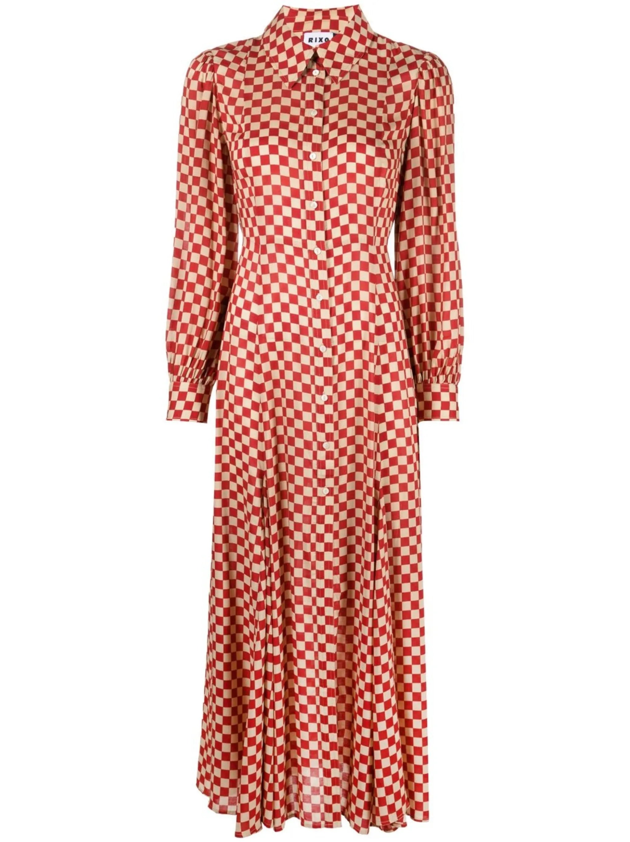Maddison long-sleeve shirt dress