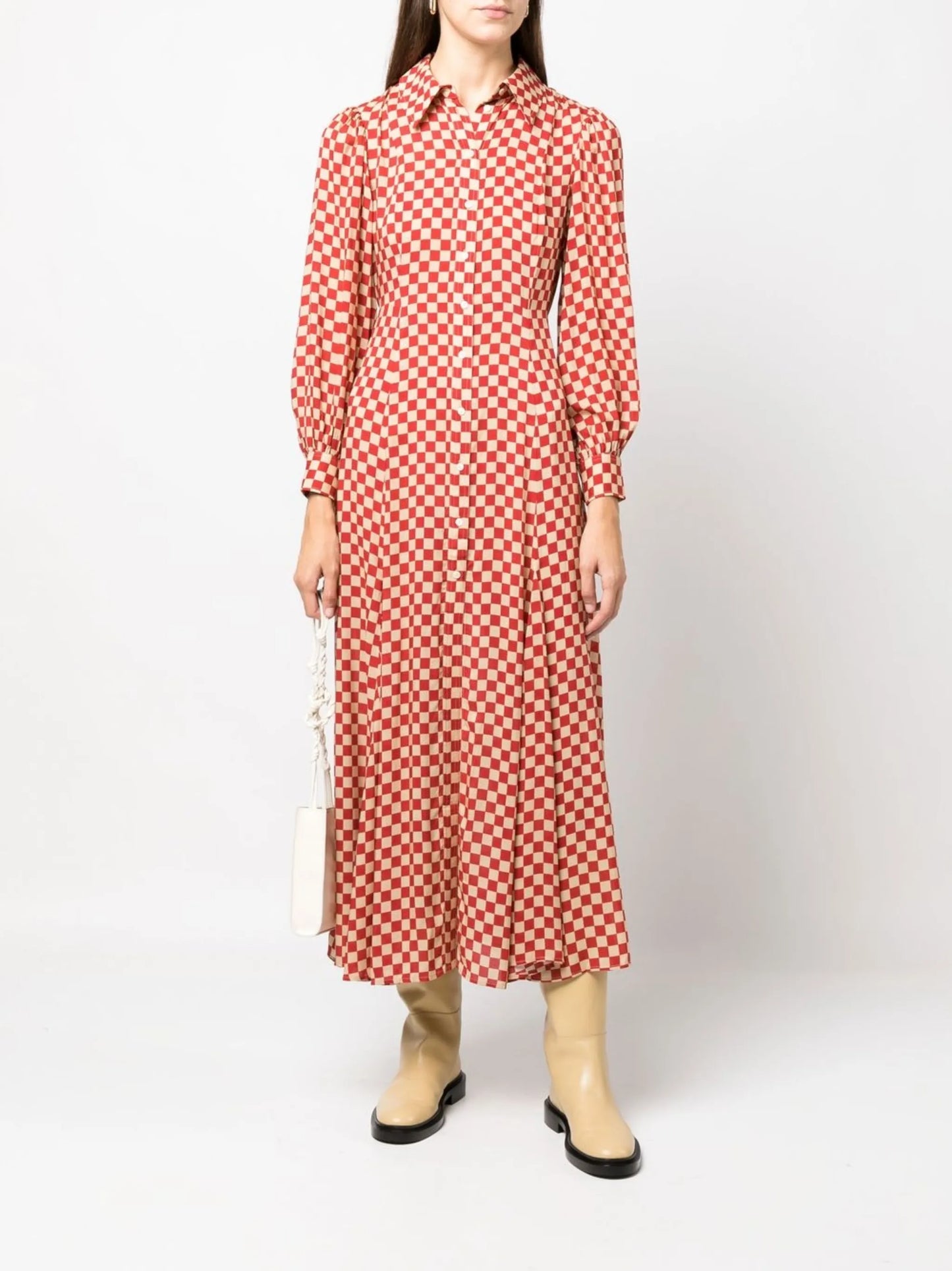 Maddison long-sleeve shirt dress
