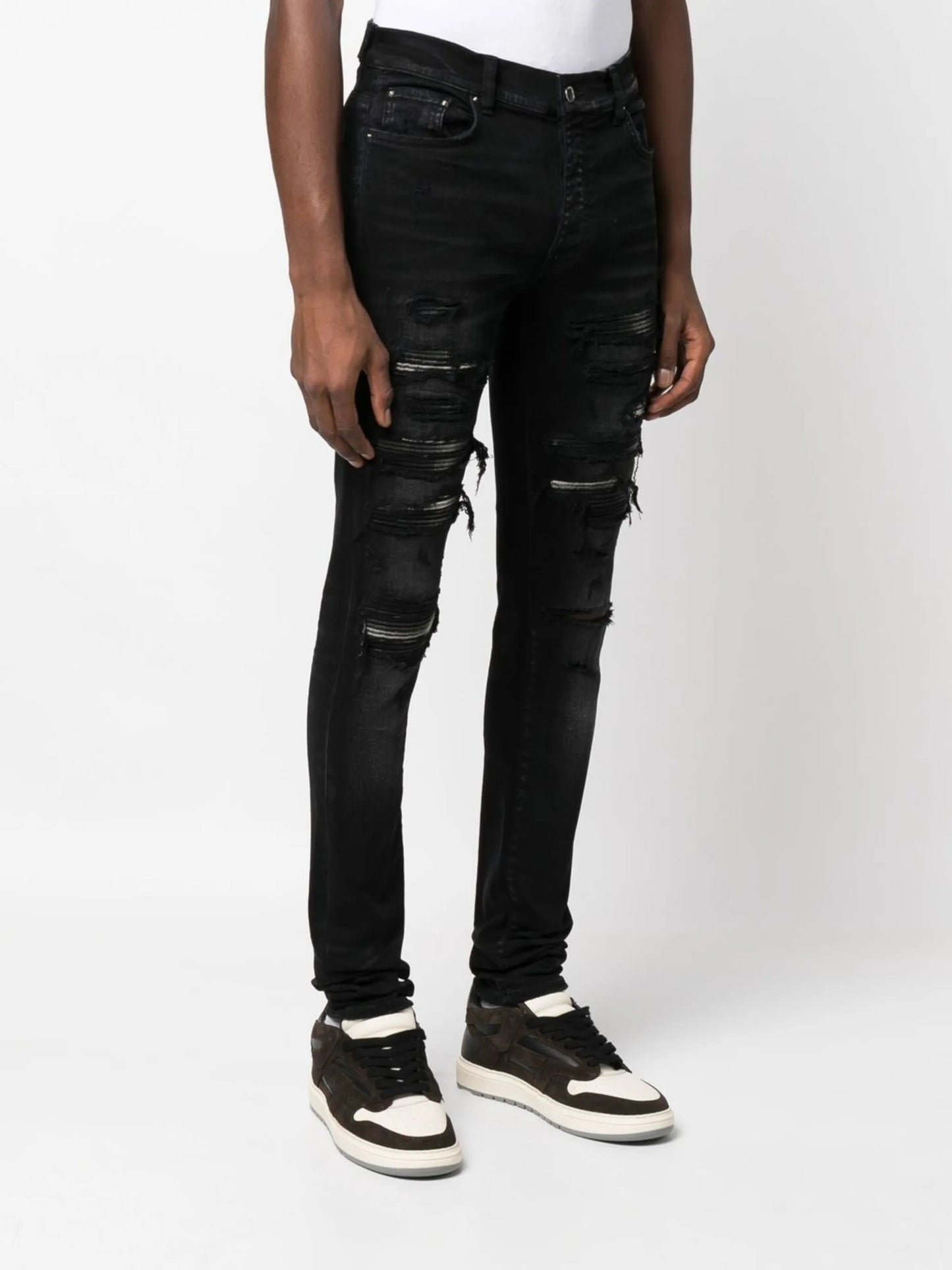 Thrasher distressed skinny jeans