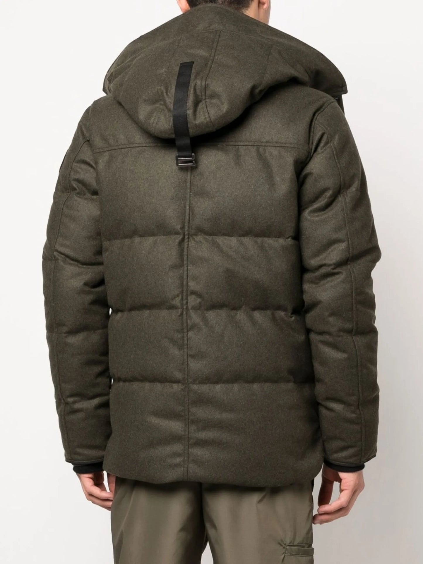 Macmillan hooded puffer parka coat