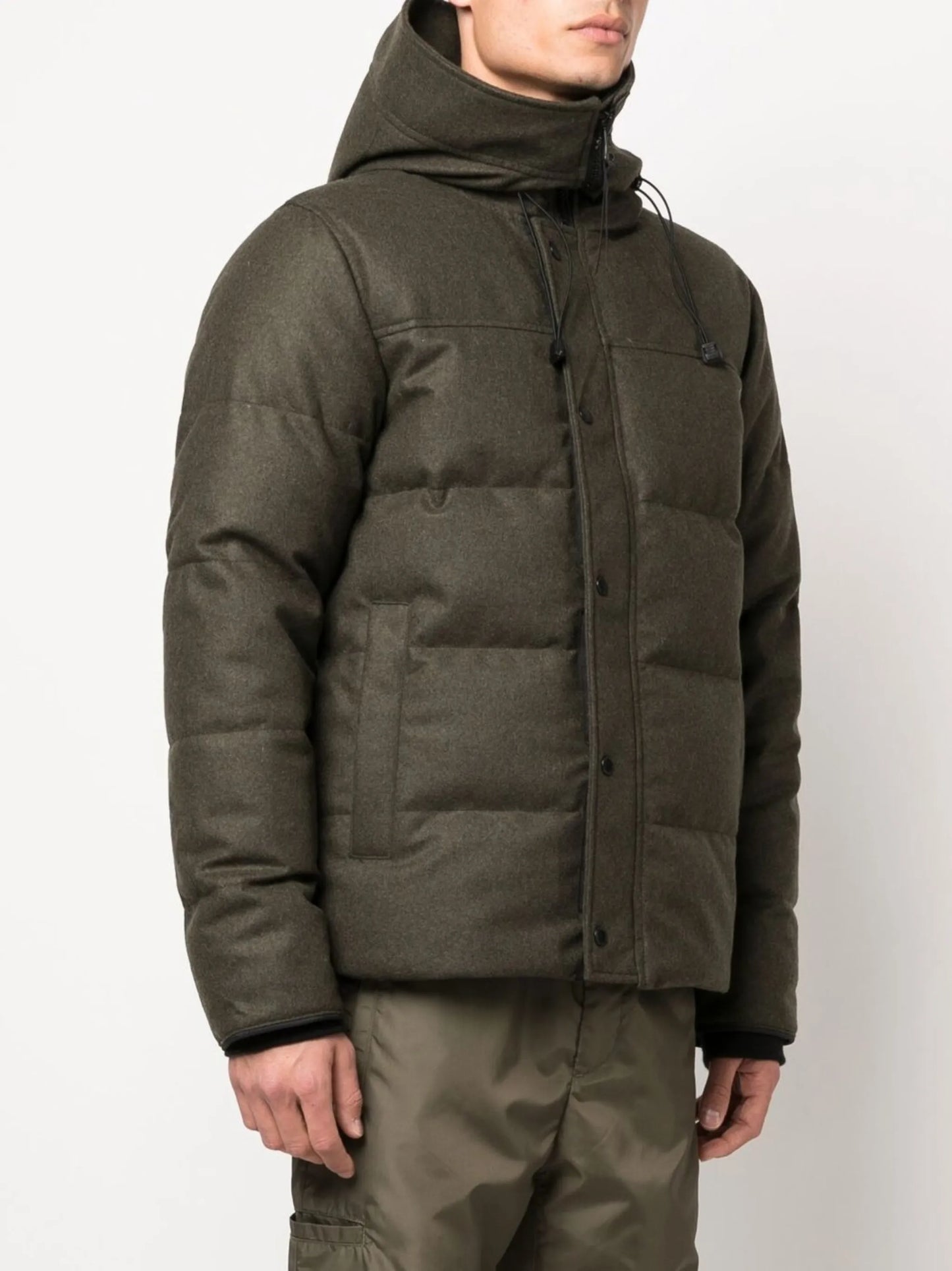 Macmillan hooded puffer parka coat
