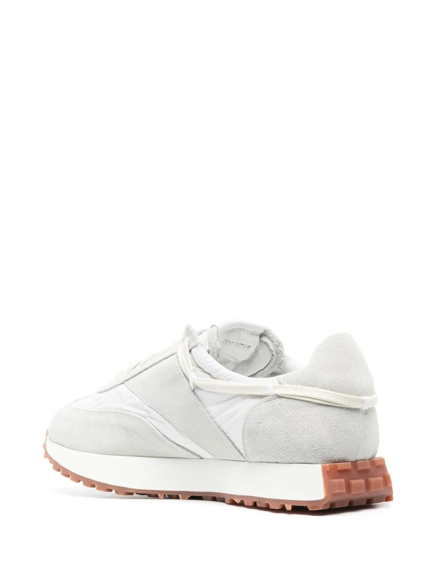 panelled low-top sneakers