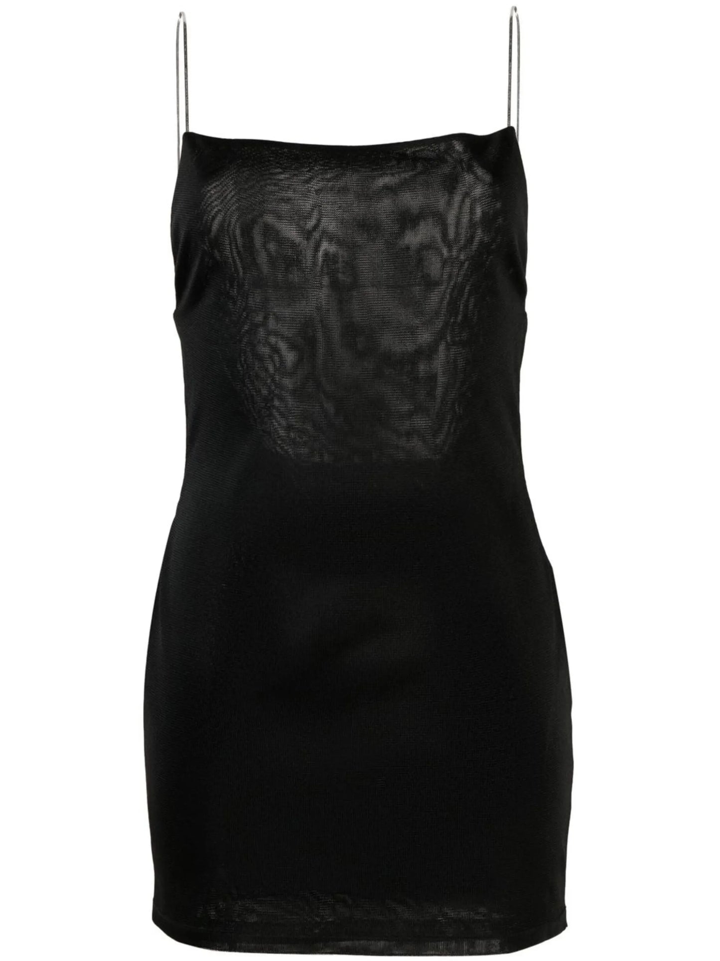 Hira metallic straps minidress