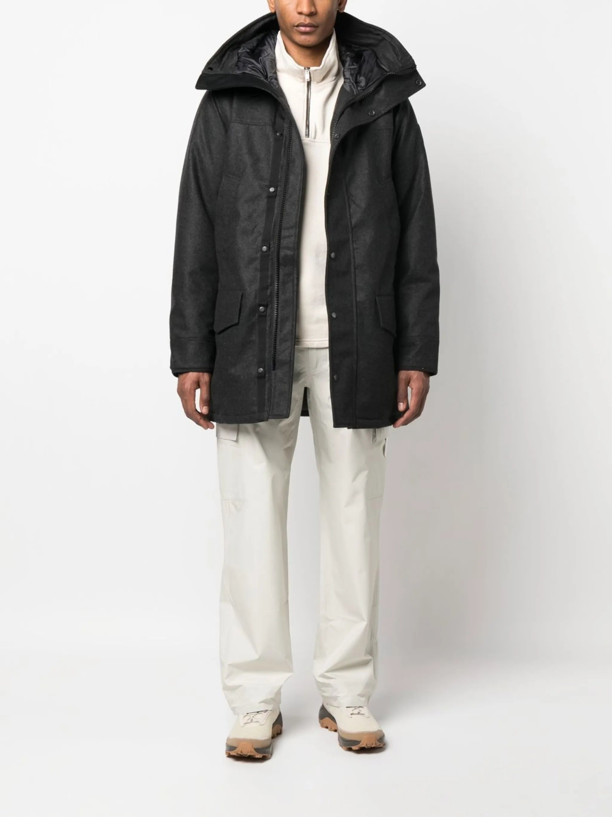 Langford hooded parka