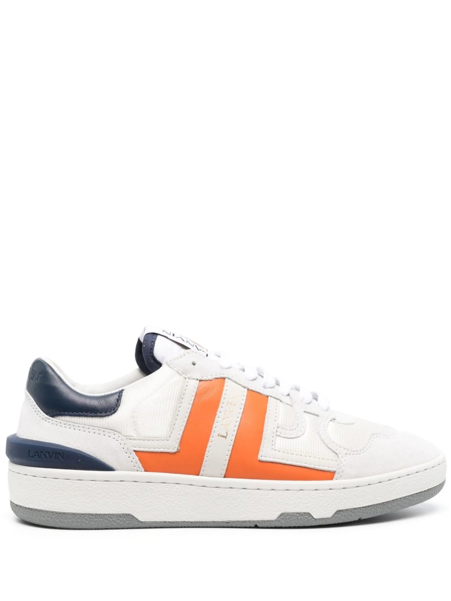 Clay low-top mesh leather sneakers