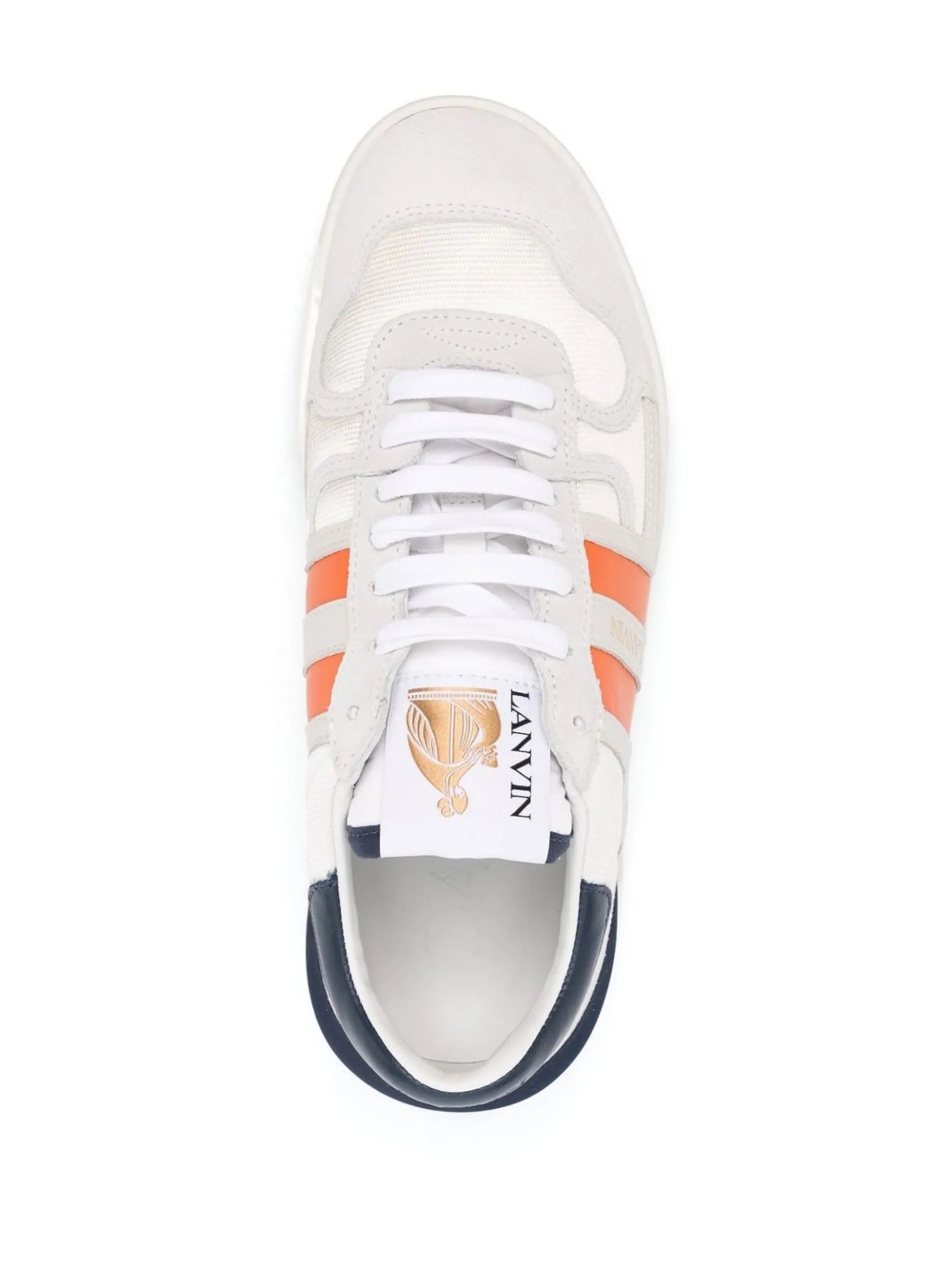 Clay low-top mesh leather sneakers