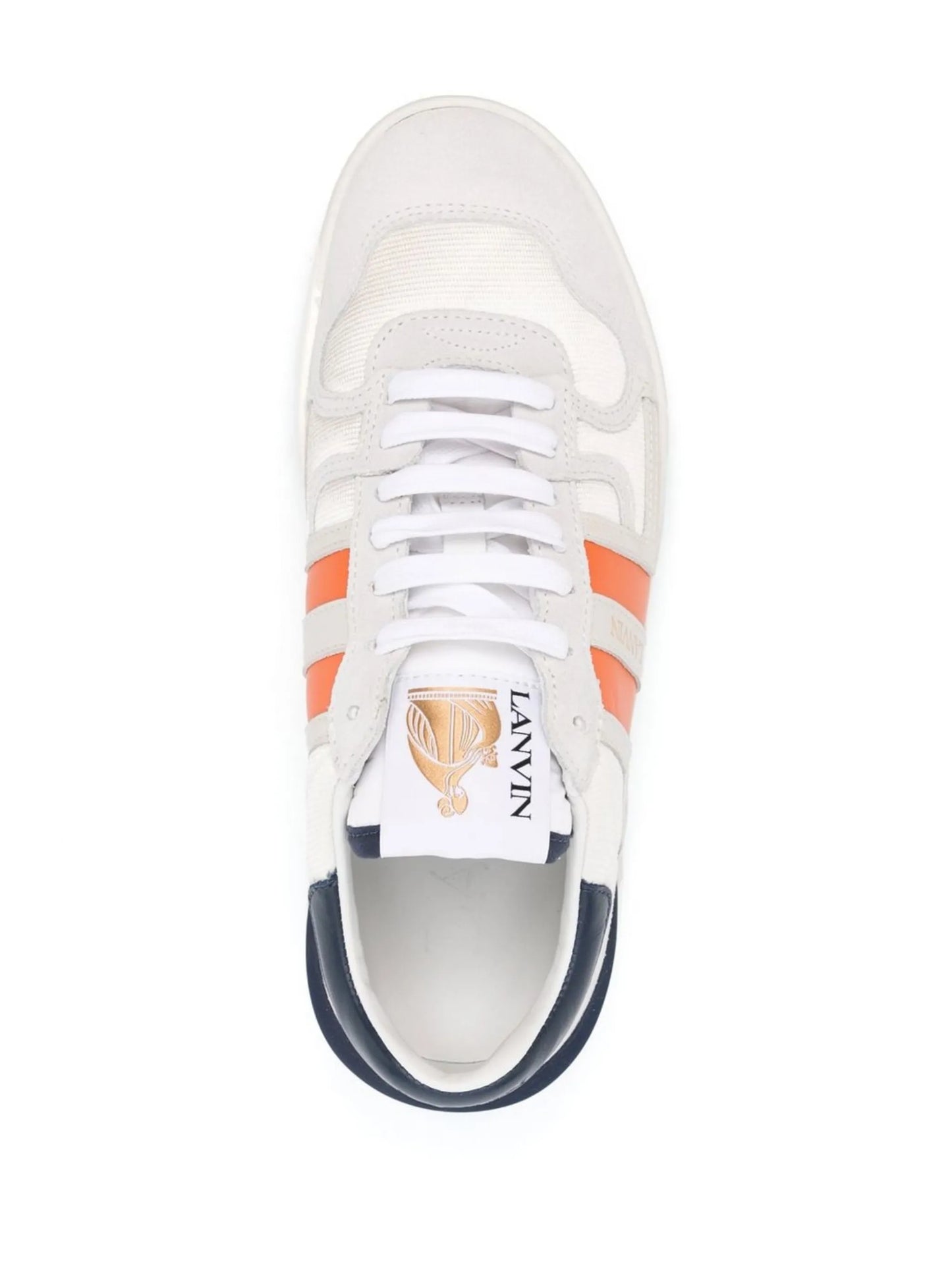 Clay low-top mesh leather sneakers