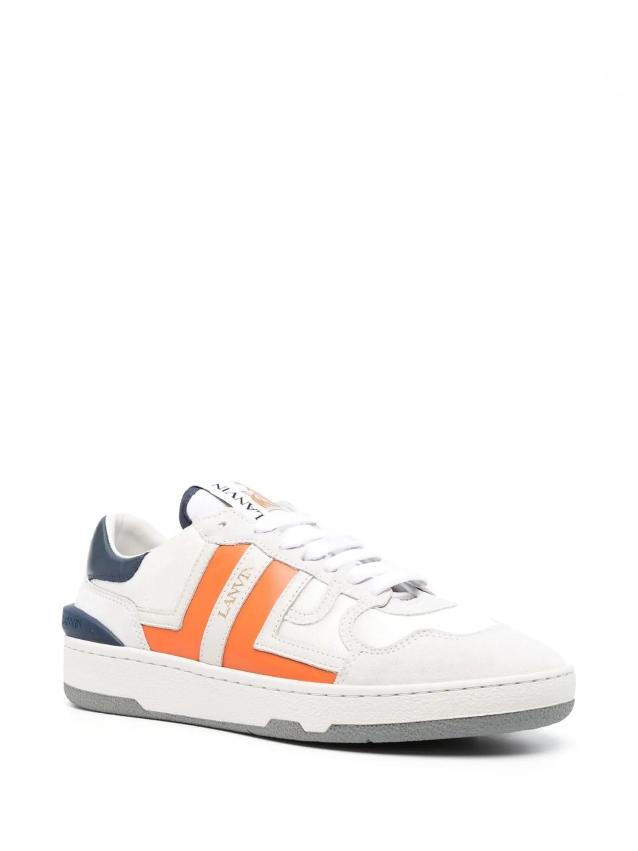 Clay low-top mesh leather sneakers