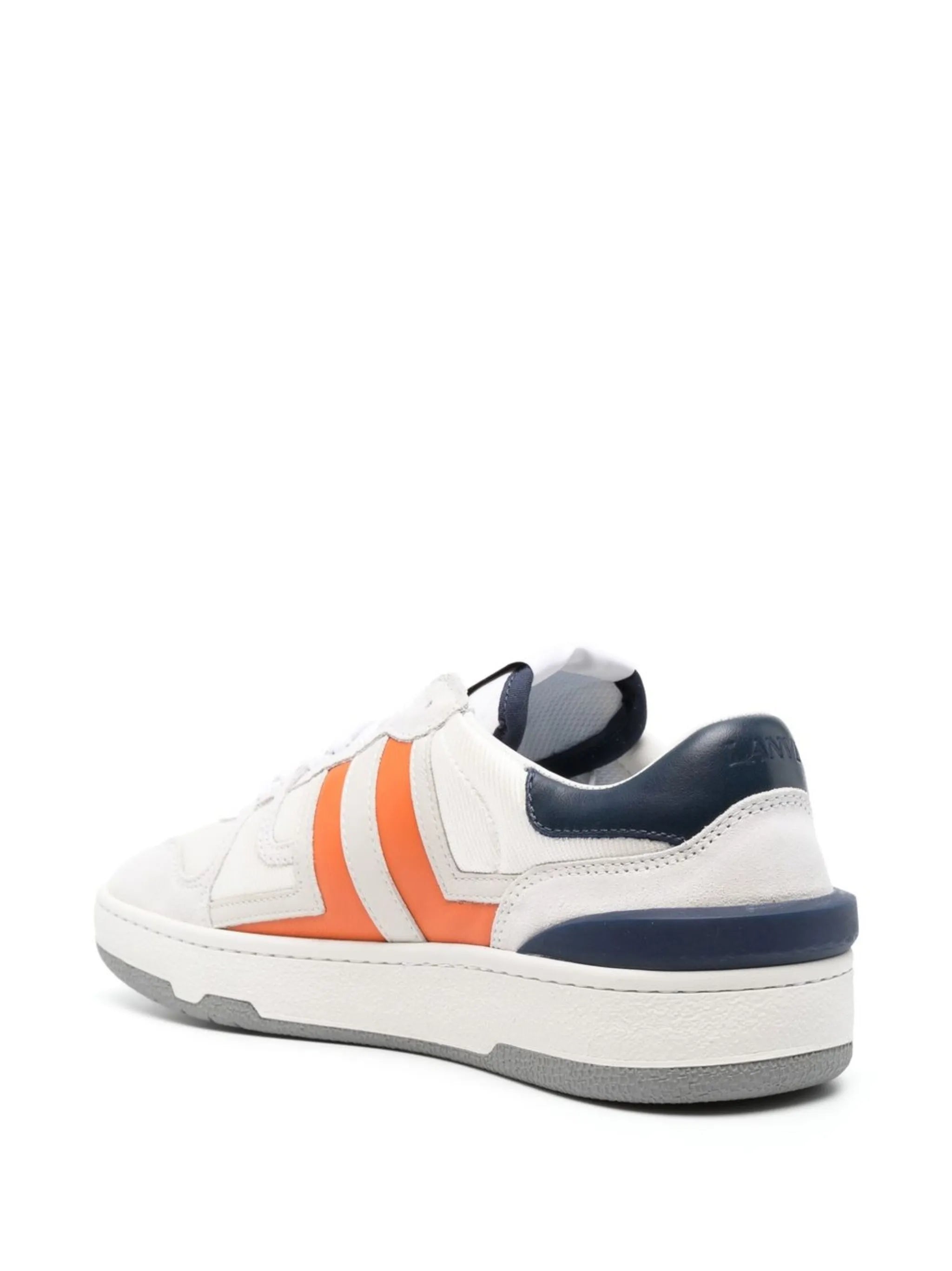 Clay low-top mesh leather sneakers