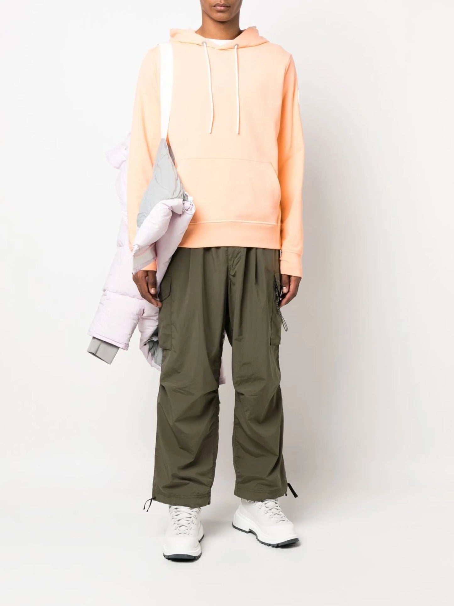 Huron drawstring hoodie