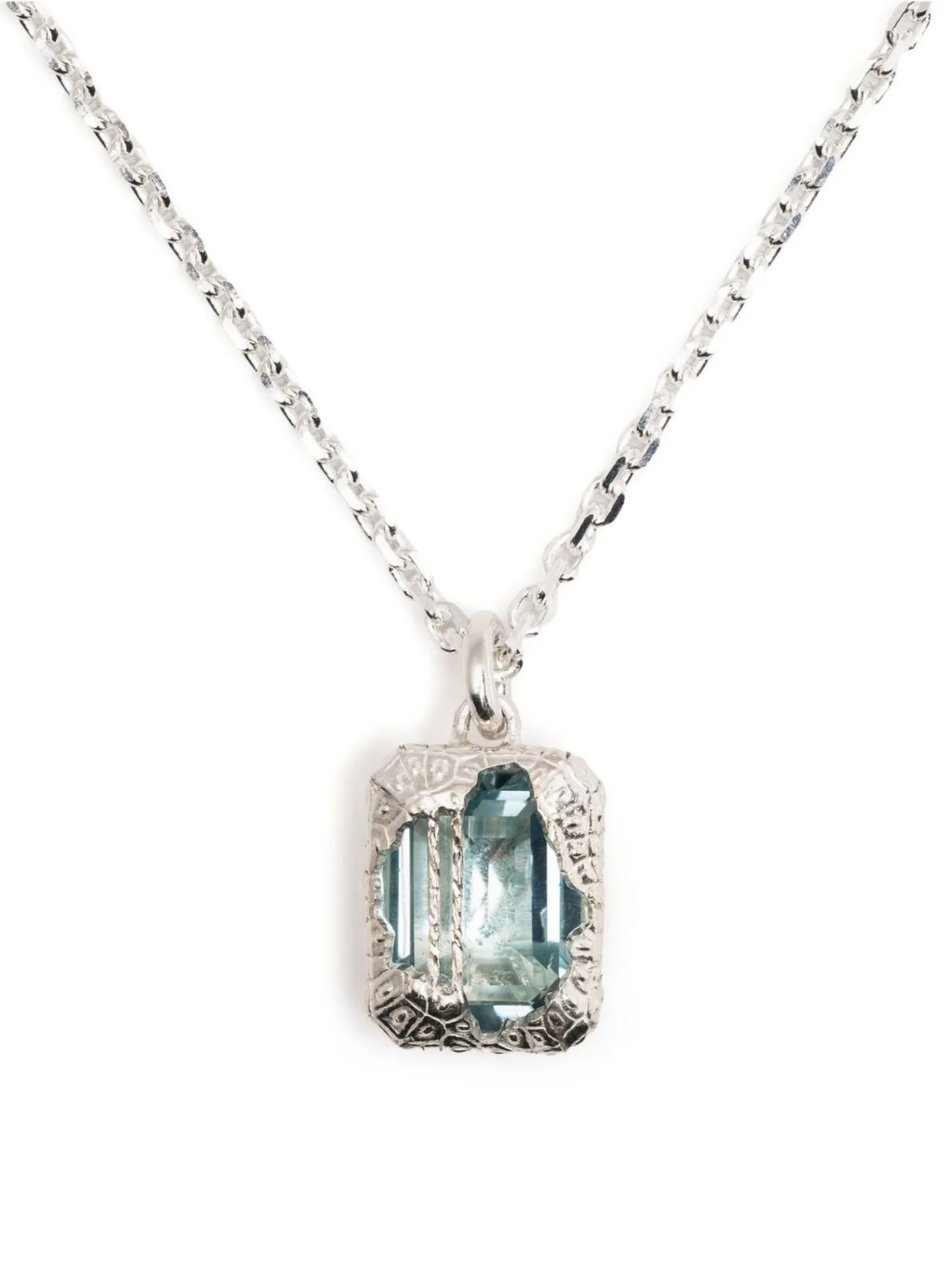 topaz pendant necklace