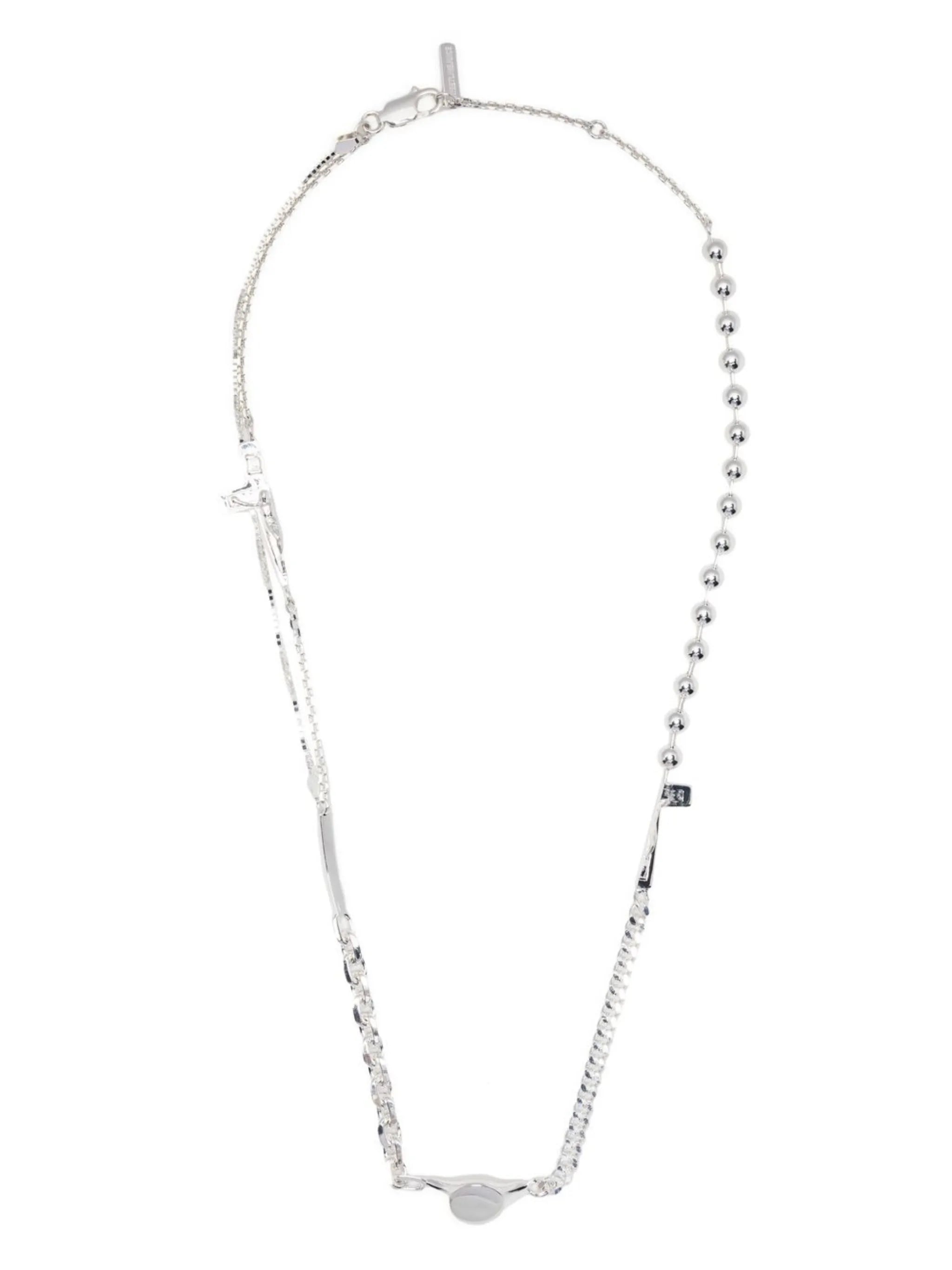 mixed-chain necklace