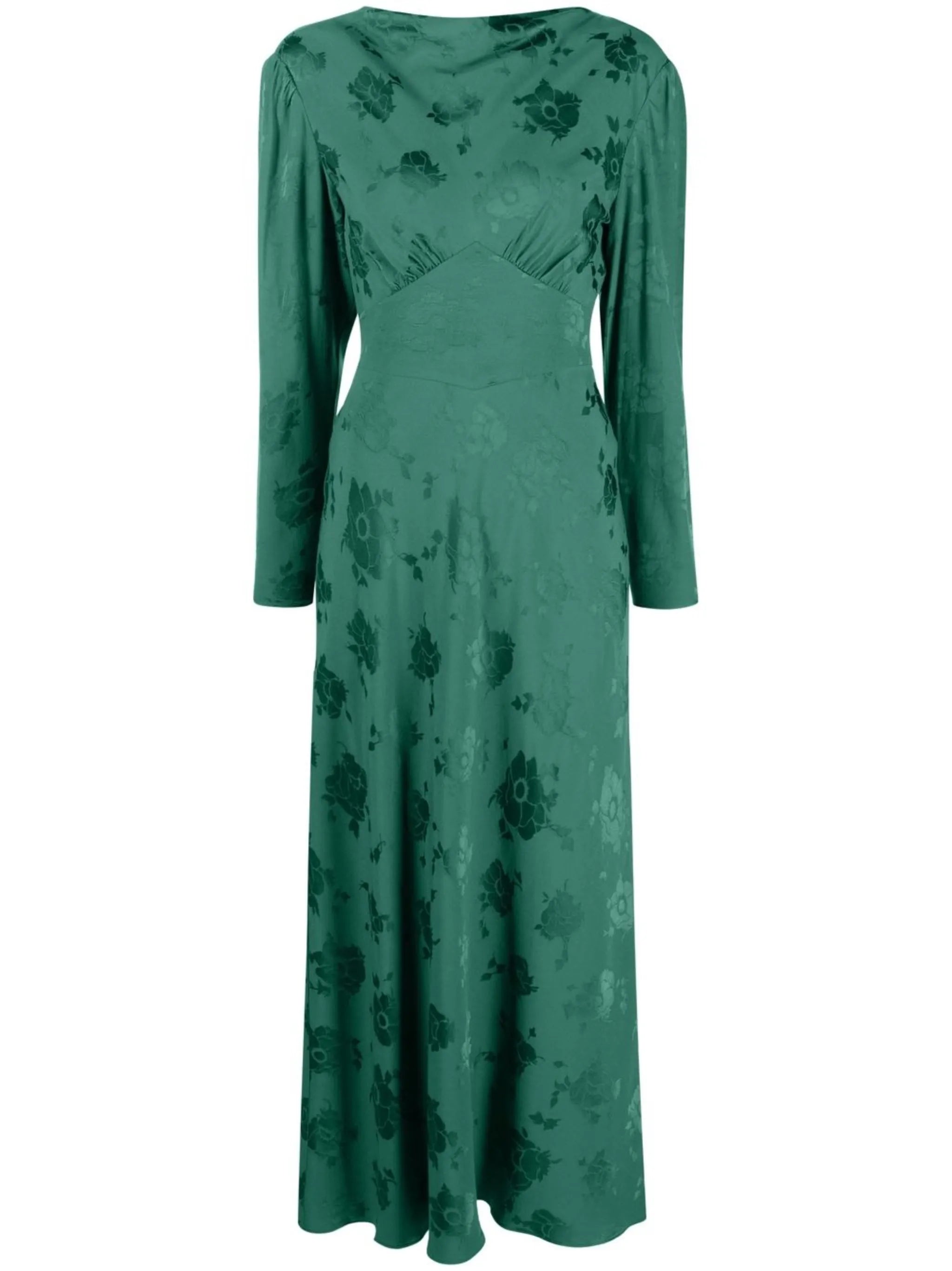 Ginger jacquard midi dress