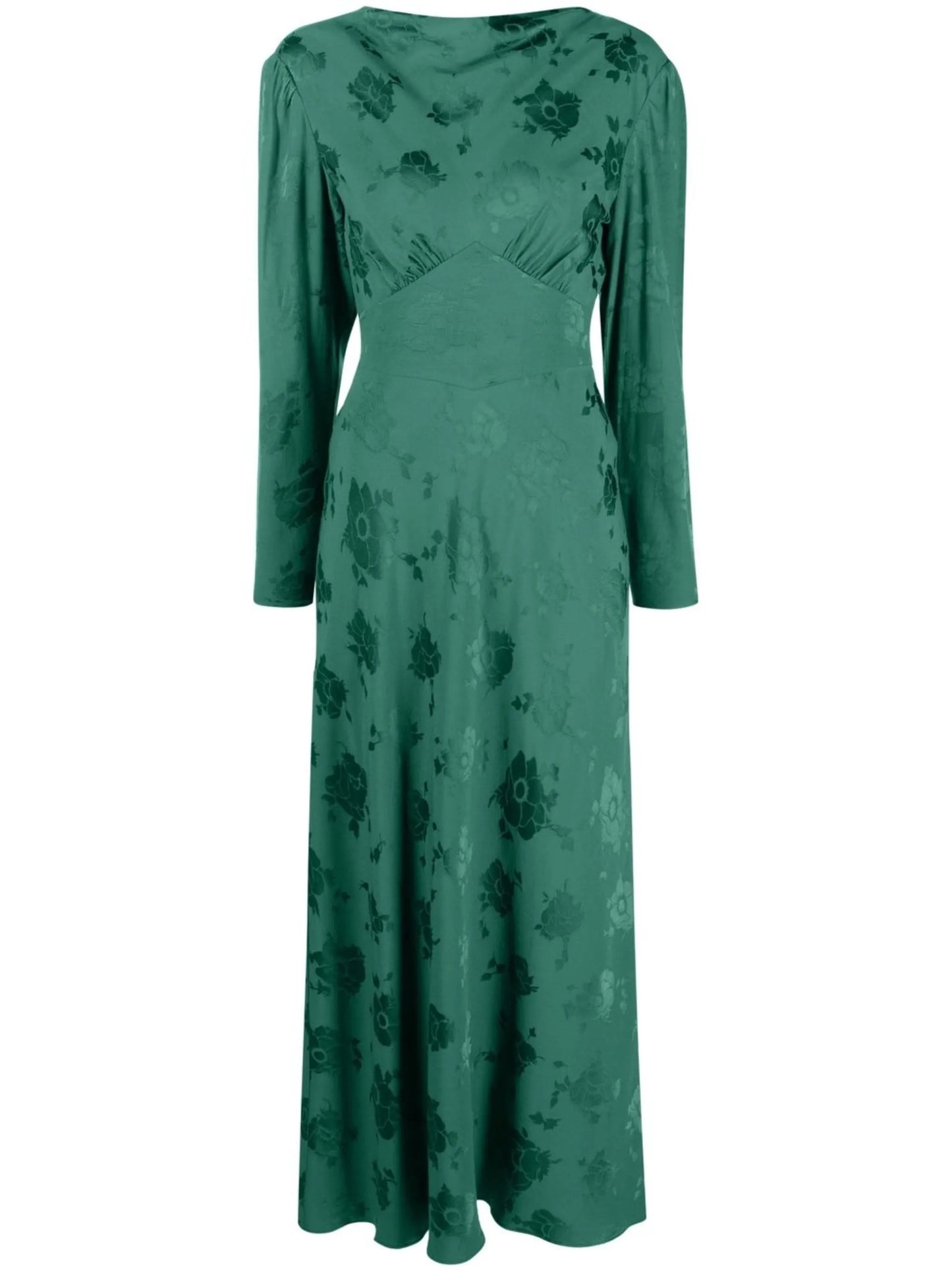 Ginger jacquard midi dress