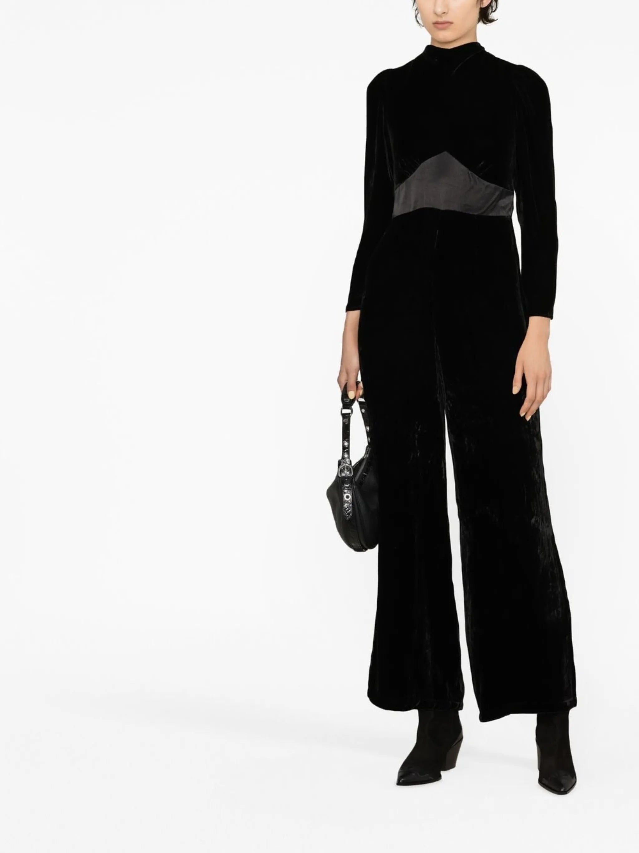 Beatriz velvet jumpsuit