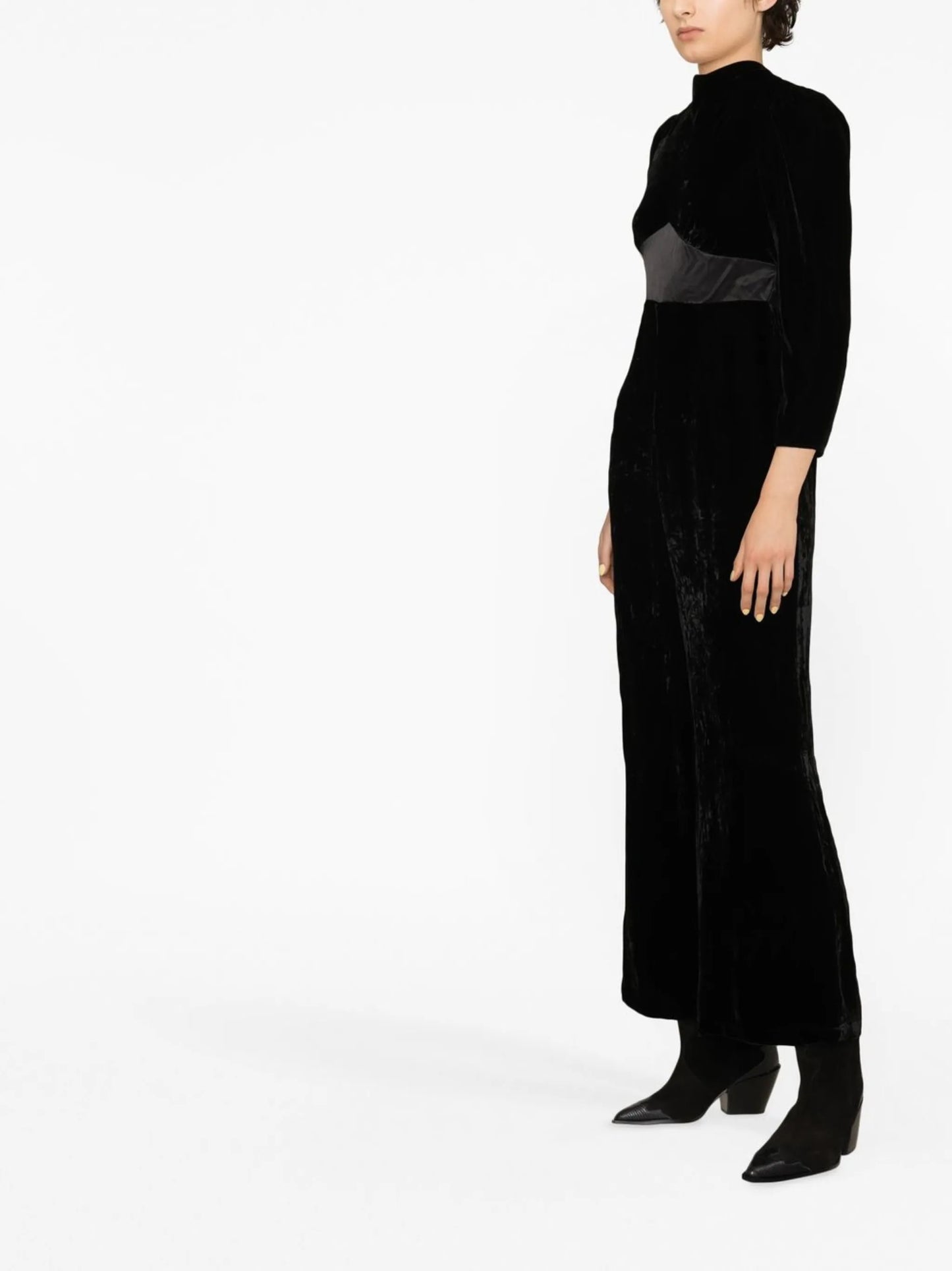 Beatriz velvet jumpsuit