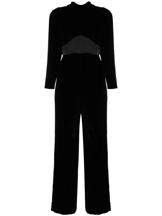 Beatriz velvet jumpsuit
