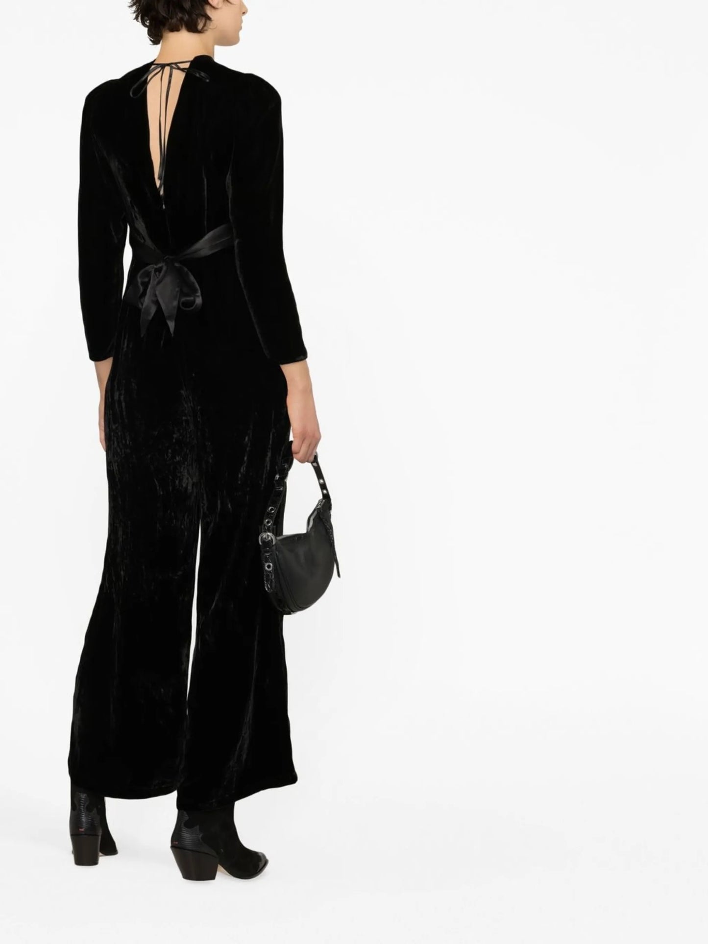 Beatriz velvet jumpsuit