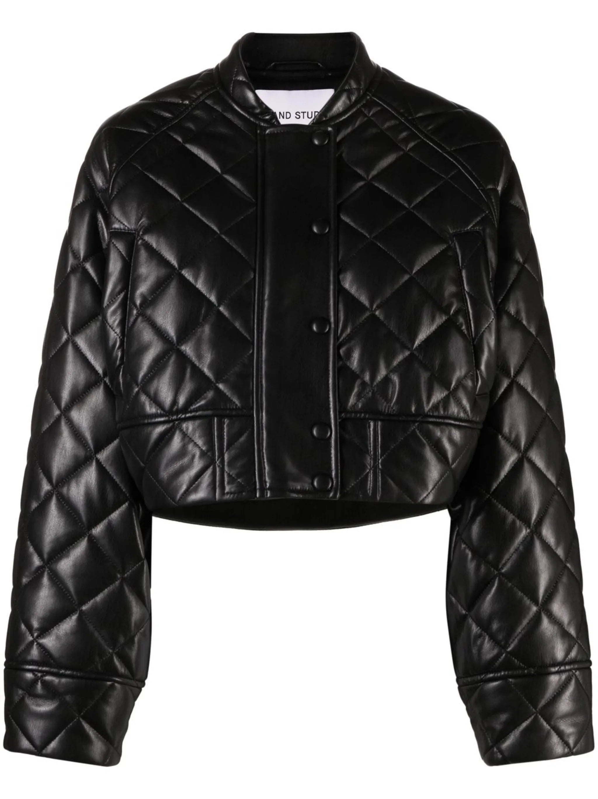 diamond-quilting jacket
