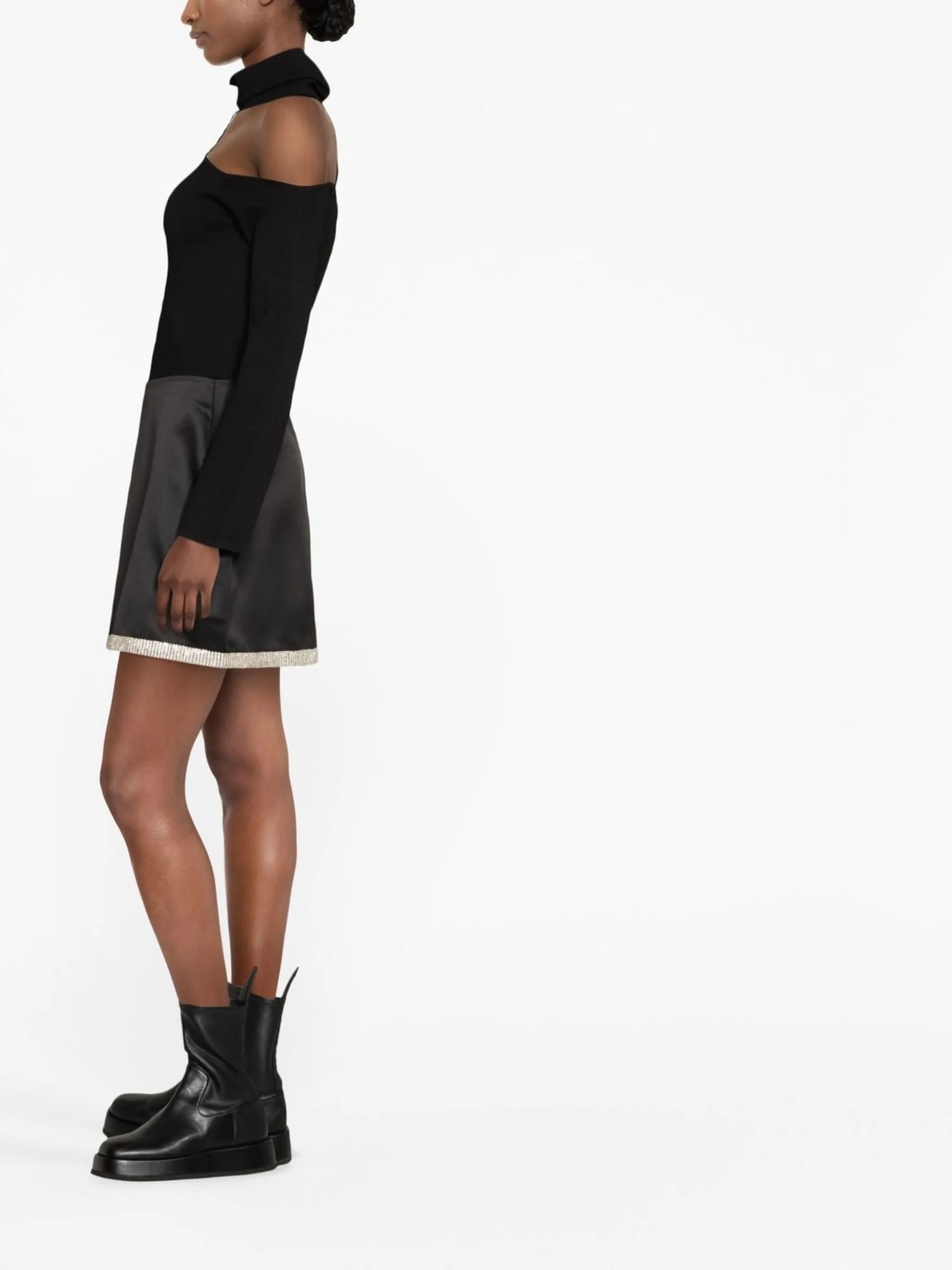 Lerma off-shoulder knitted top