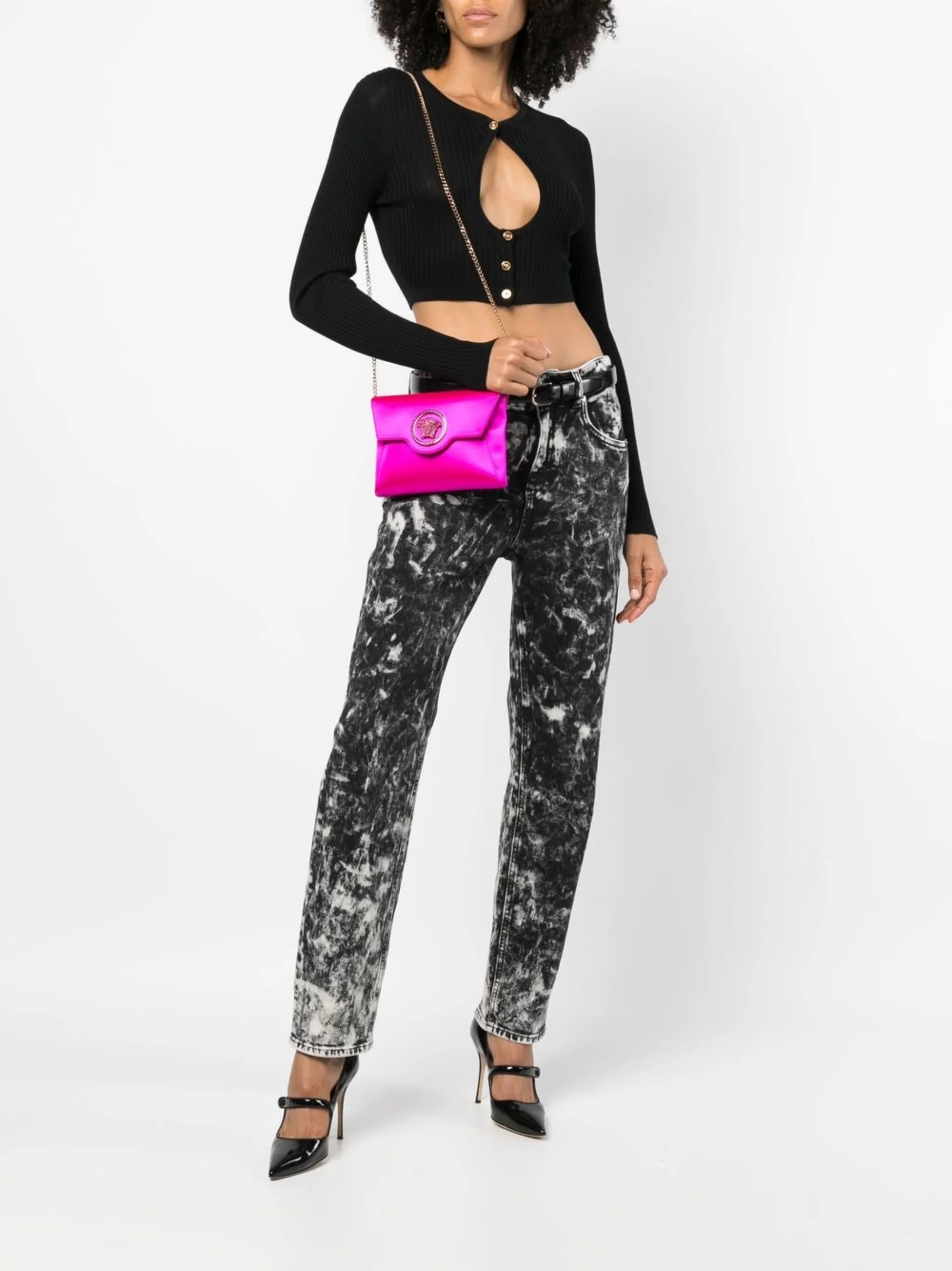 La Medusa envelope clutch