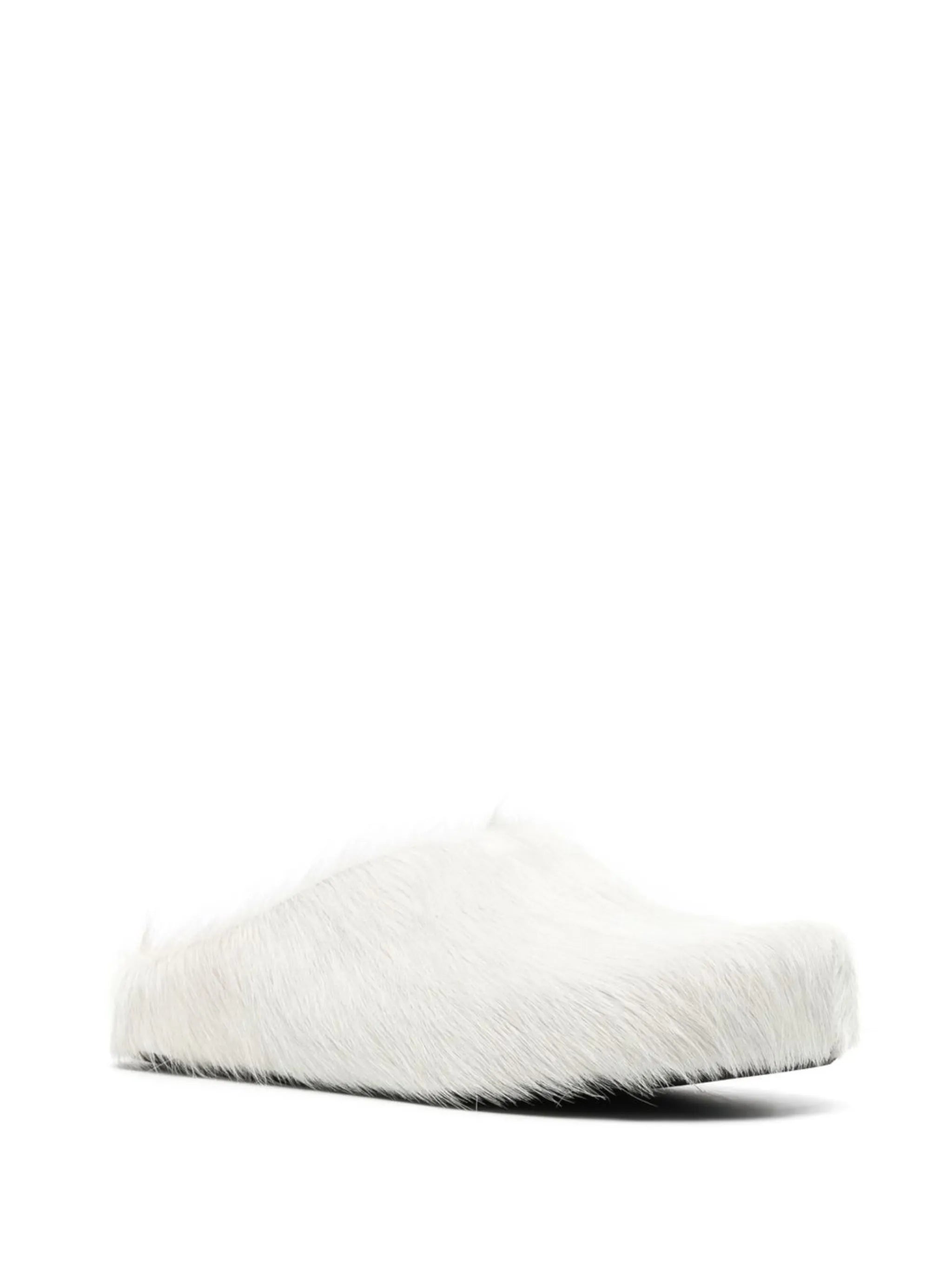 Fussbet Sabot calf-hair slippers