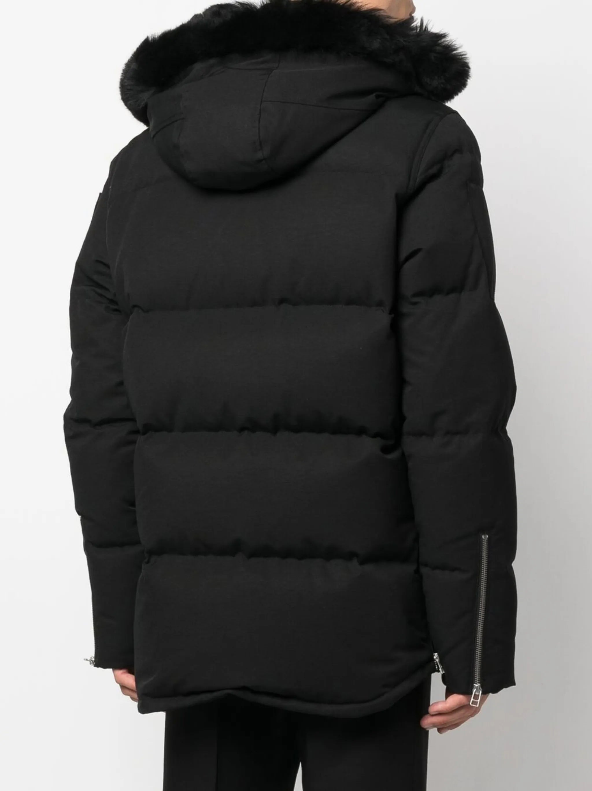 padded hooded jacket