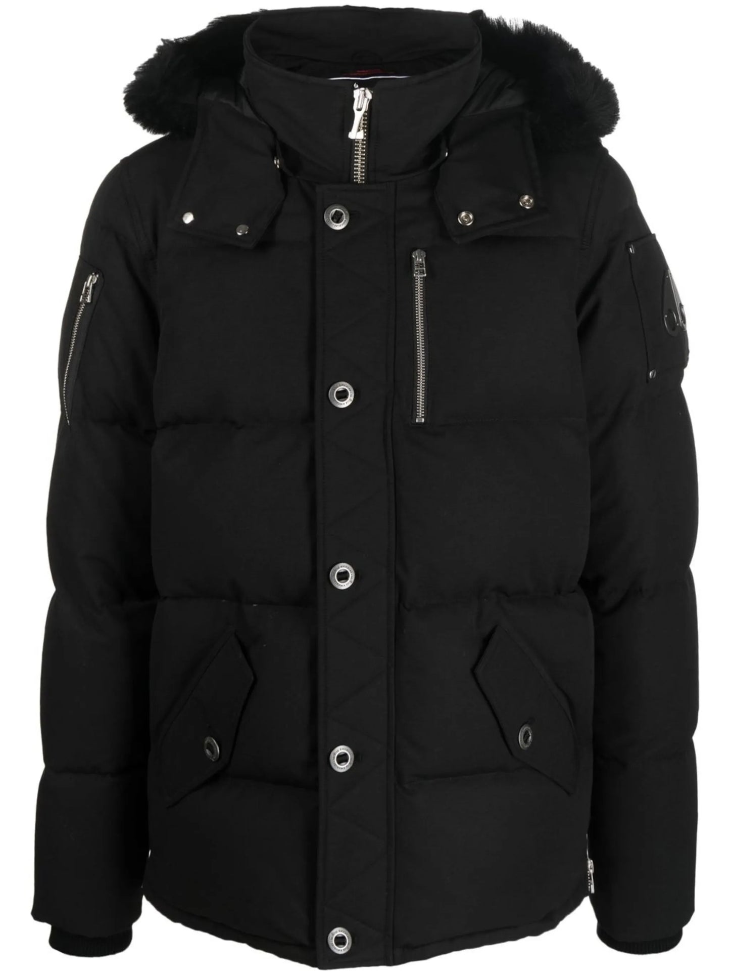 padded hooded jacket