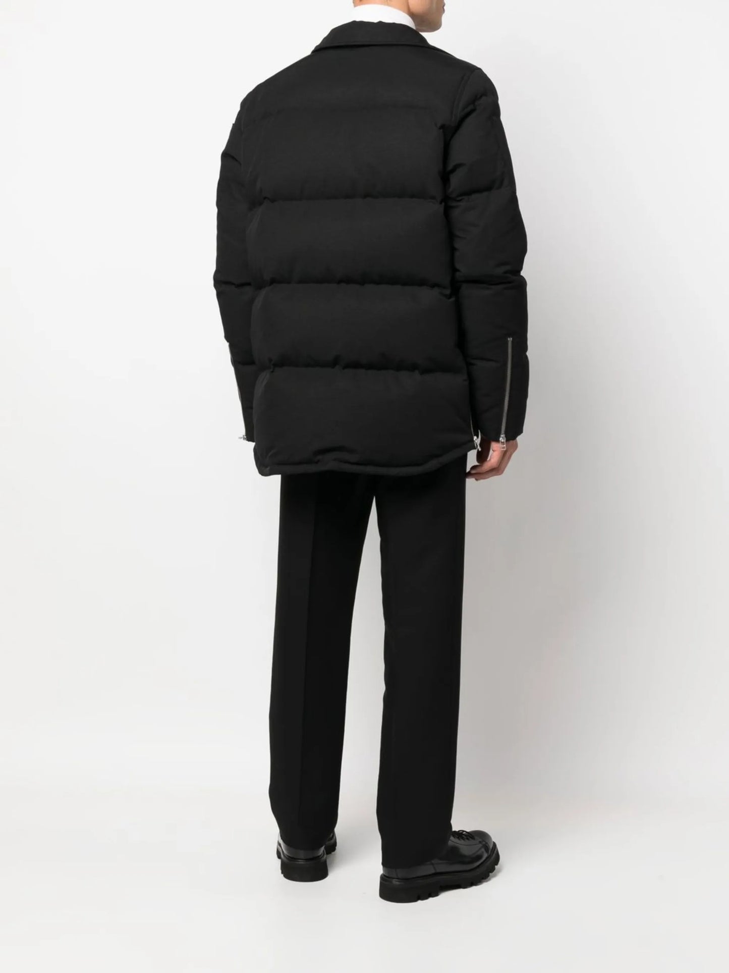 padded hooded jacket