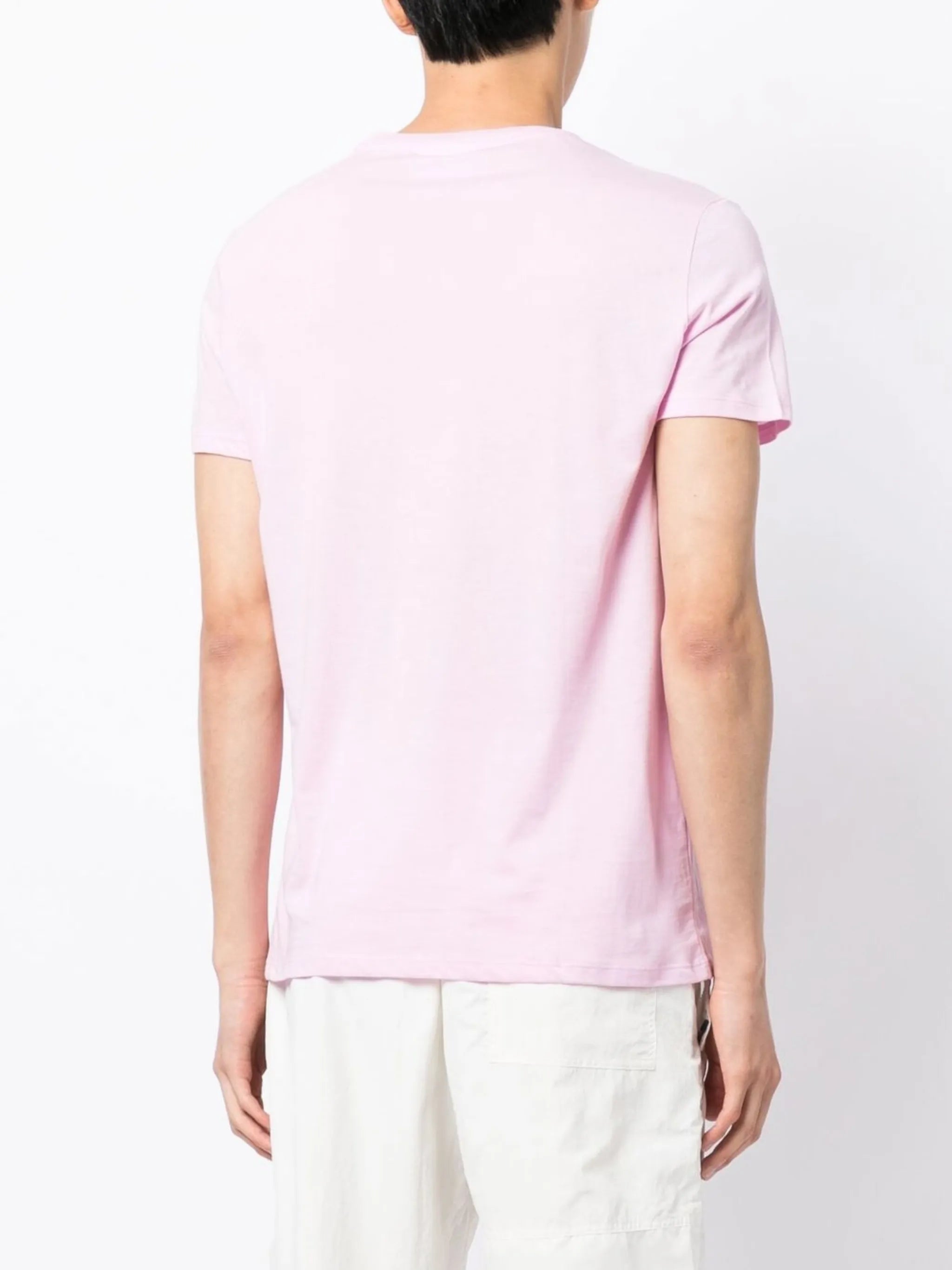 logo-embroidered T-shirt