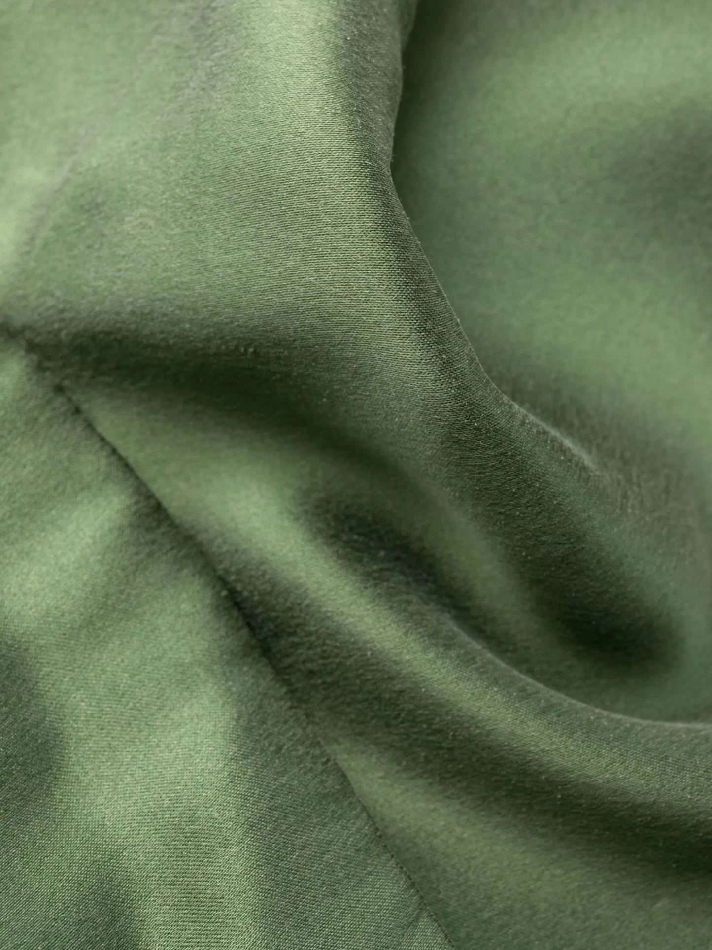 wrapped ruffle-trim dress