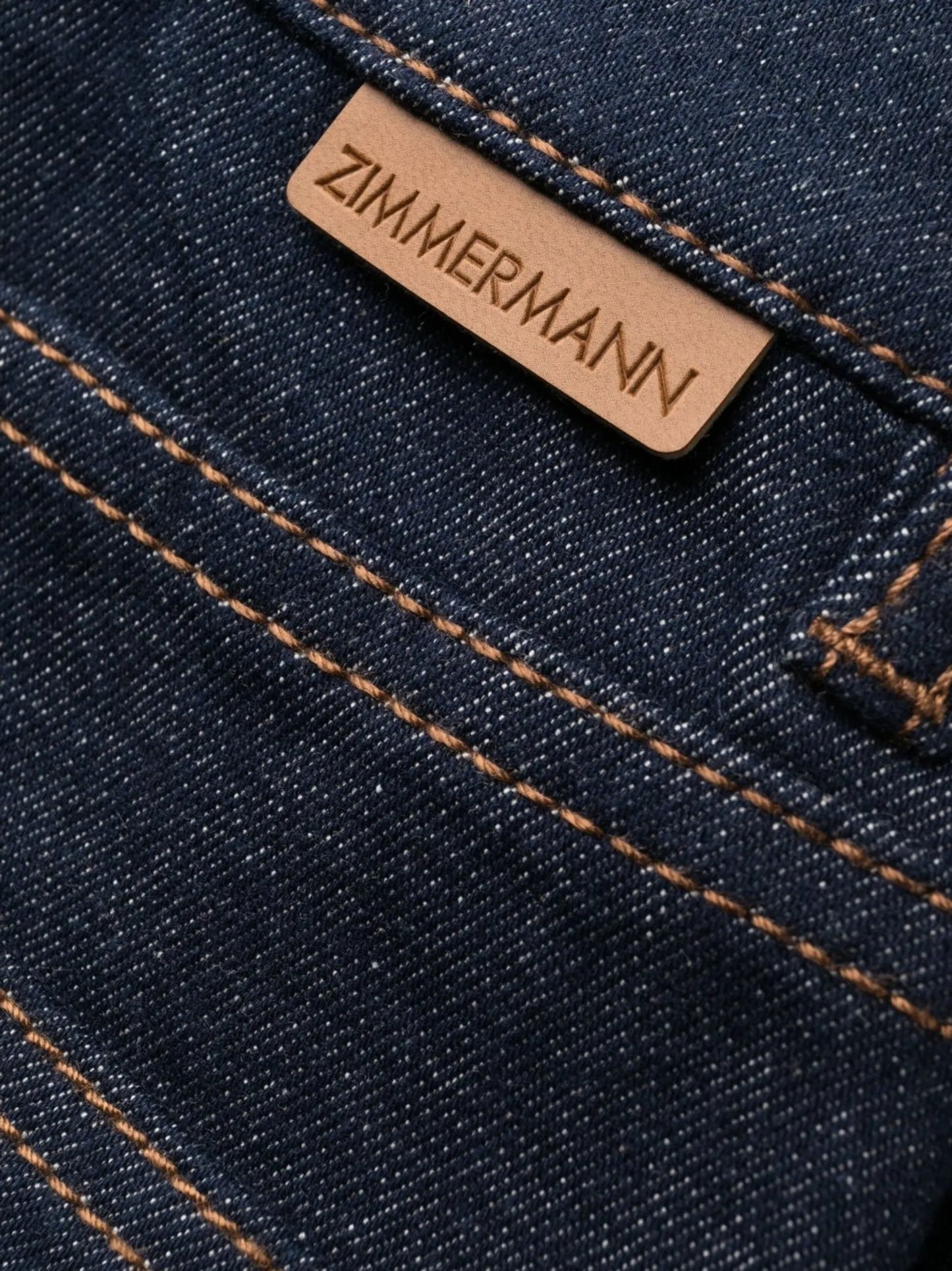 high-waisted flared jeans