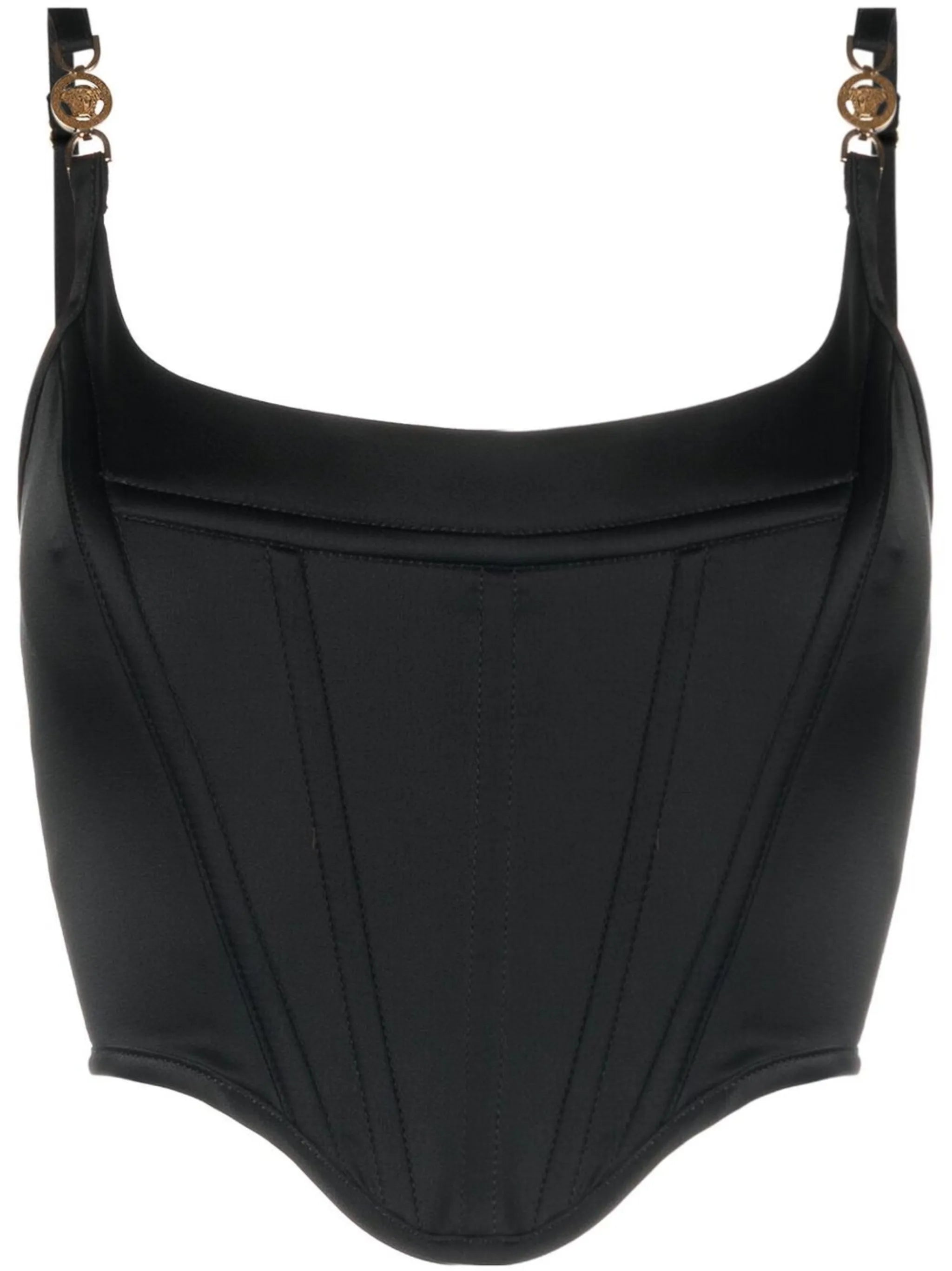 Medusa '95 satin corset top