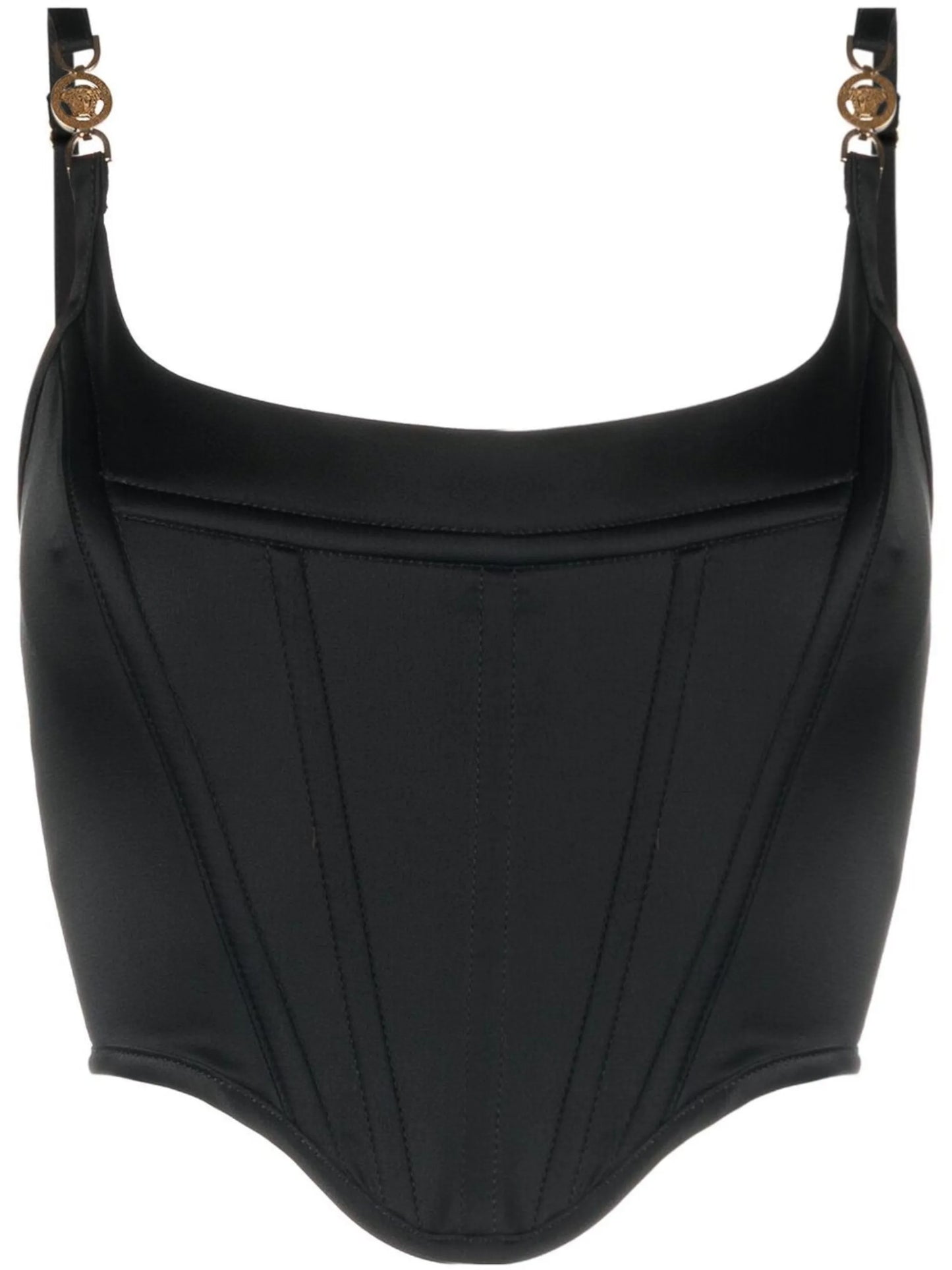 Medusa '95 satin corset top