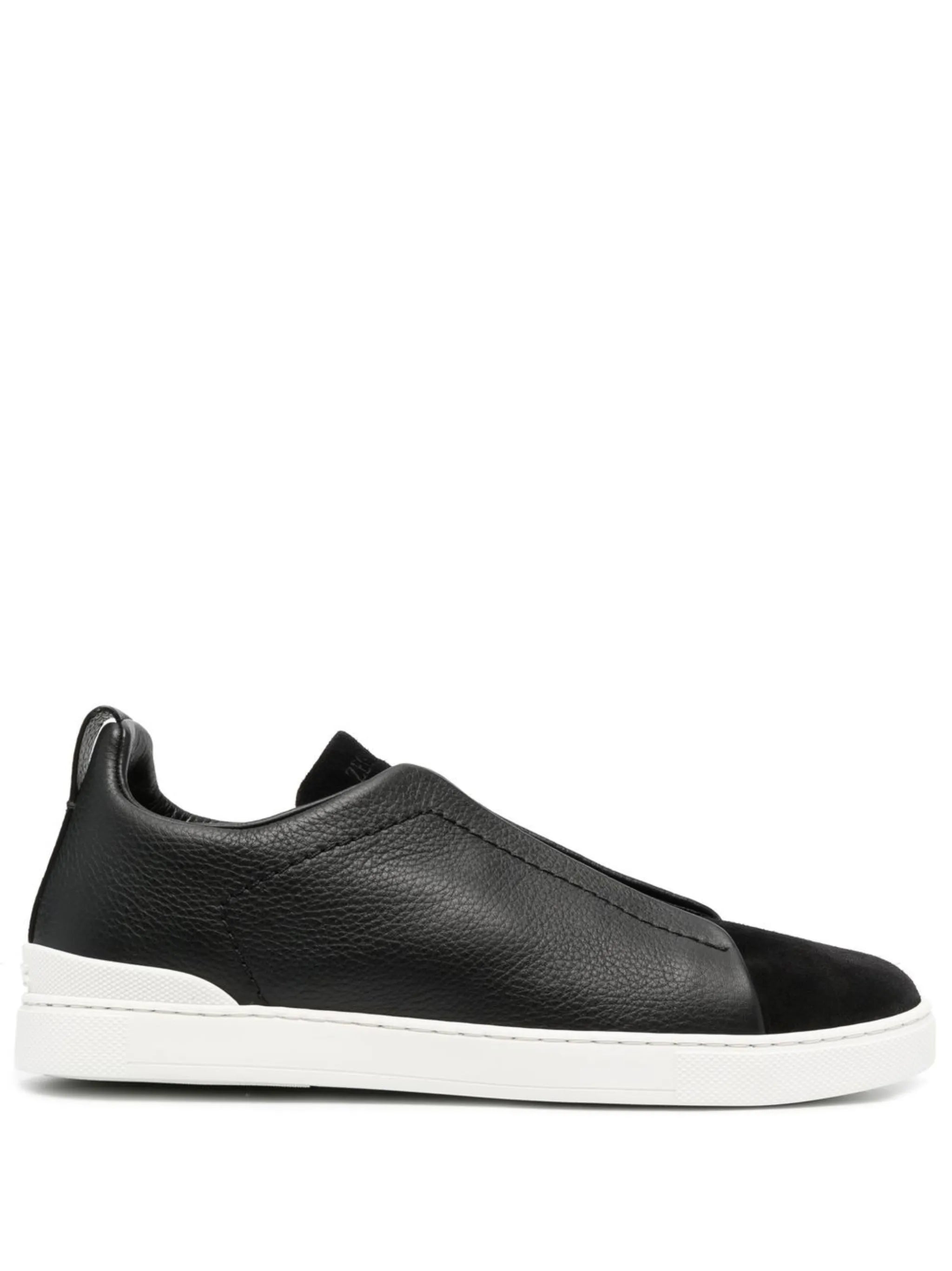 slip-on low-top sneakers