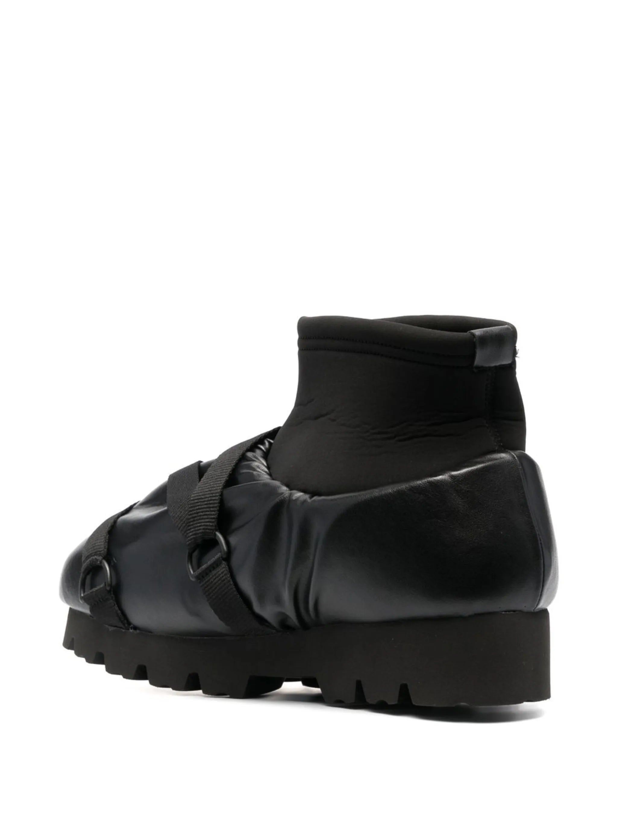 Camp buckled sneakers