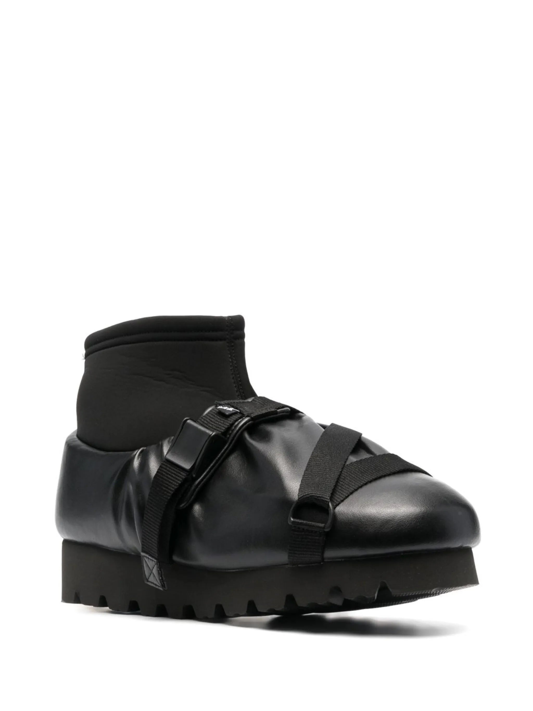 Camp buckled sneakers