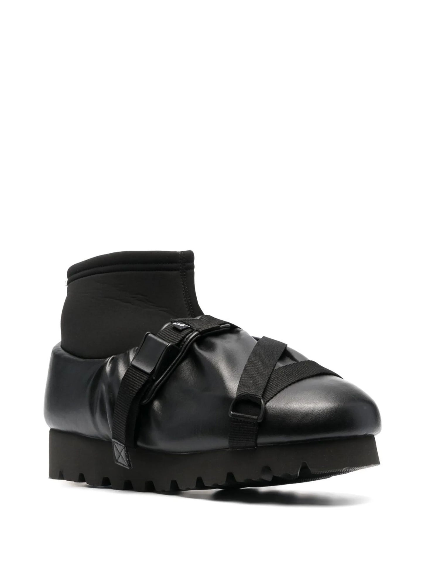 Camp buckled sneakers