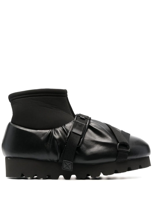 Camp buckled sneakers