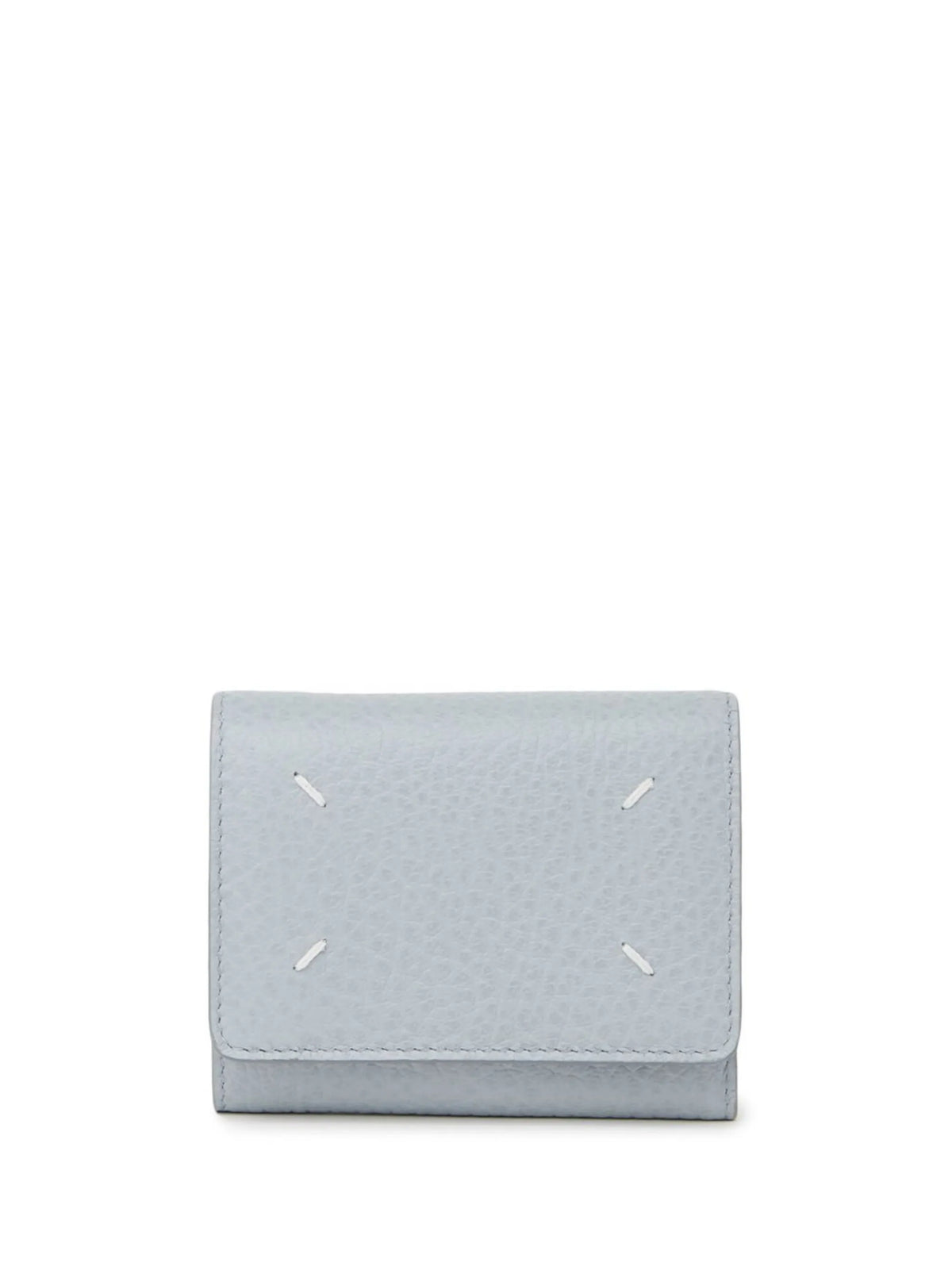 four-stitch leather wallet
