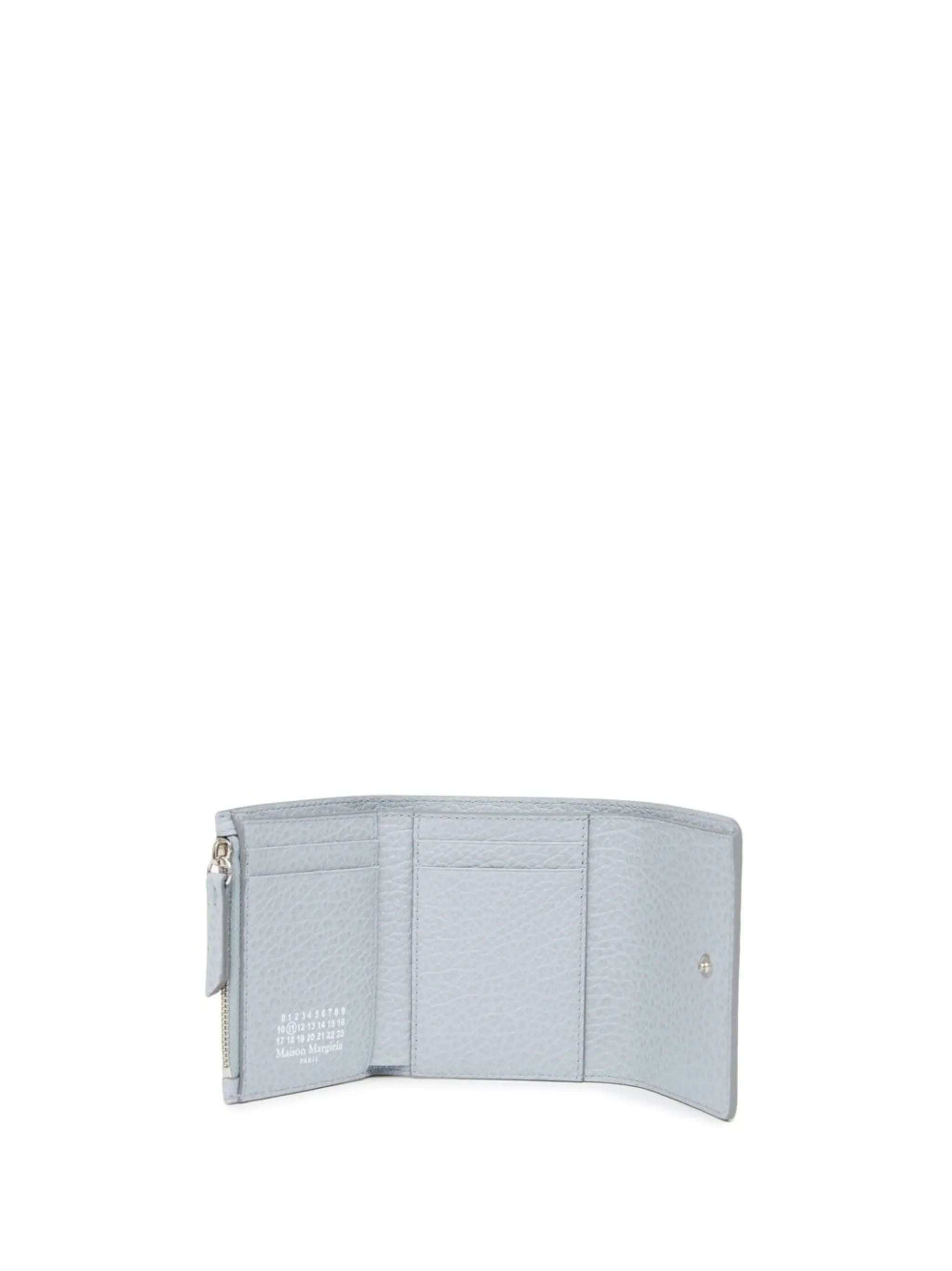 four-stitch leather wallet