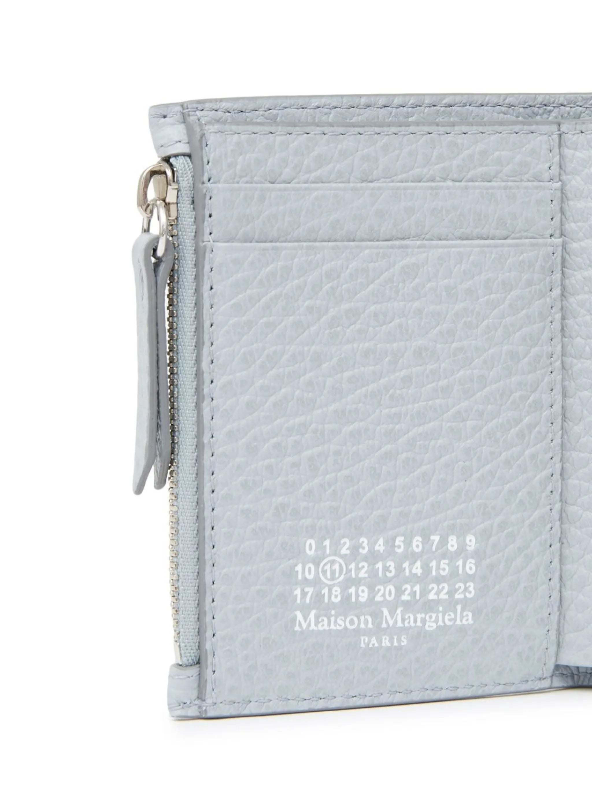 four-stitch leather wallet
