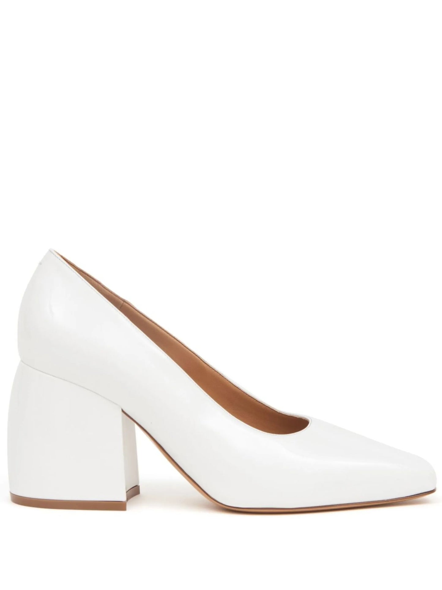 Barbs leather pumps