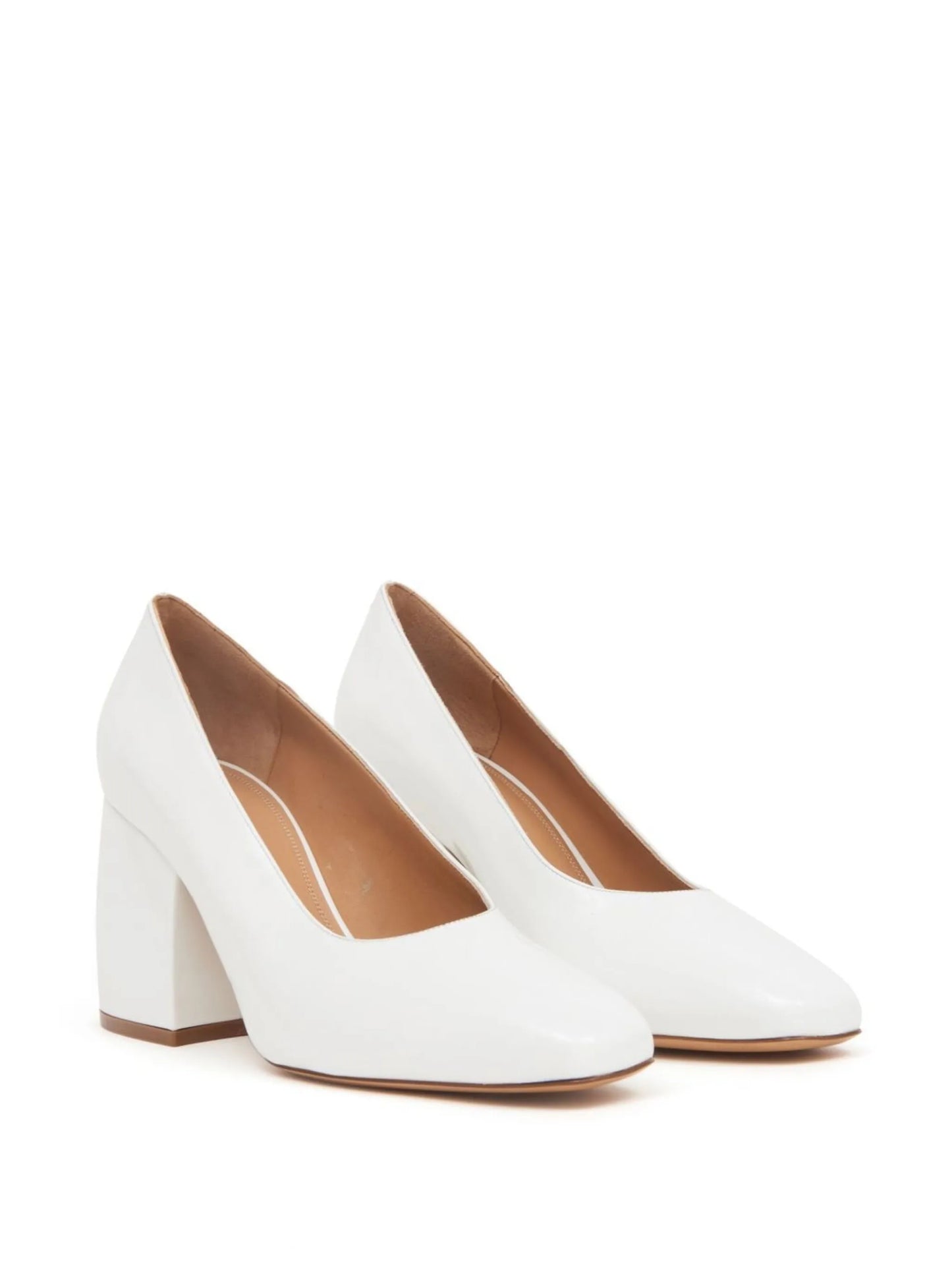 Barbs leather pumps