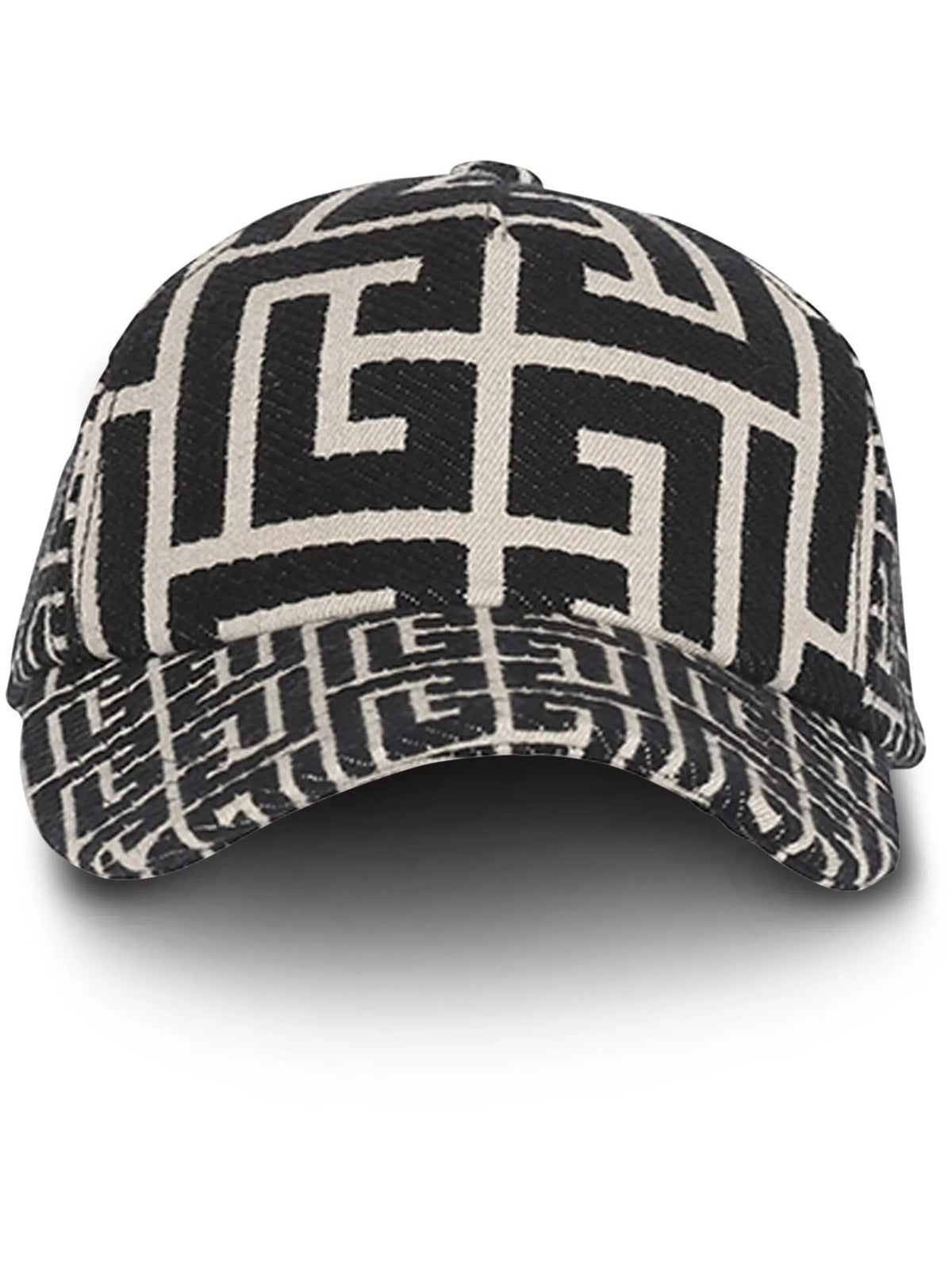 monogram jacquard cap